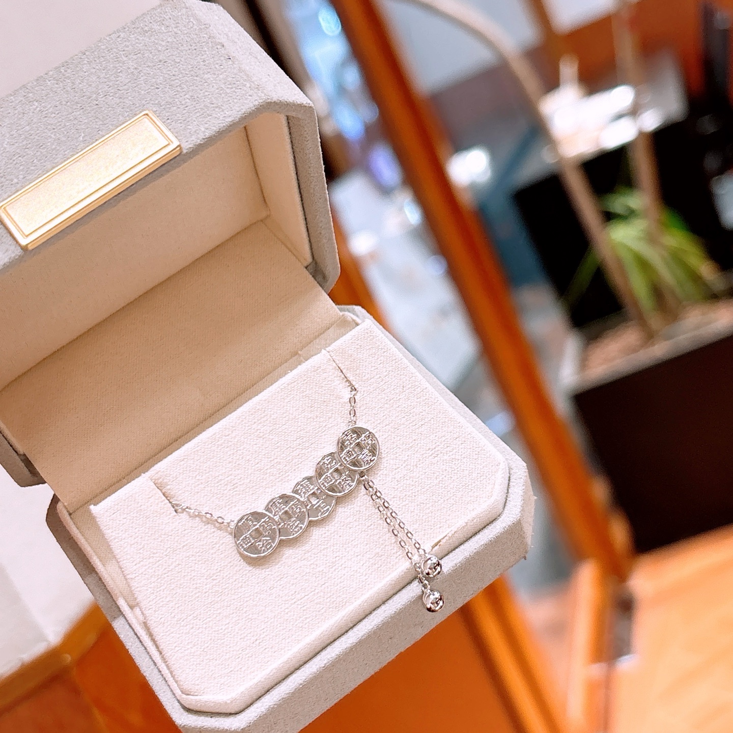 知性的S925スターリングシルバーネックレスシルバー 卒業