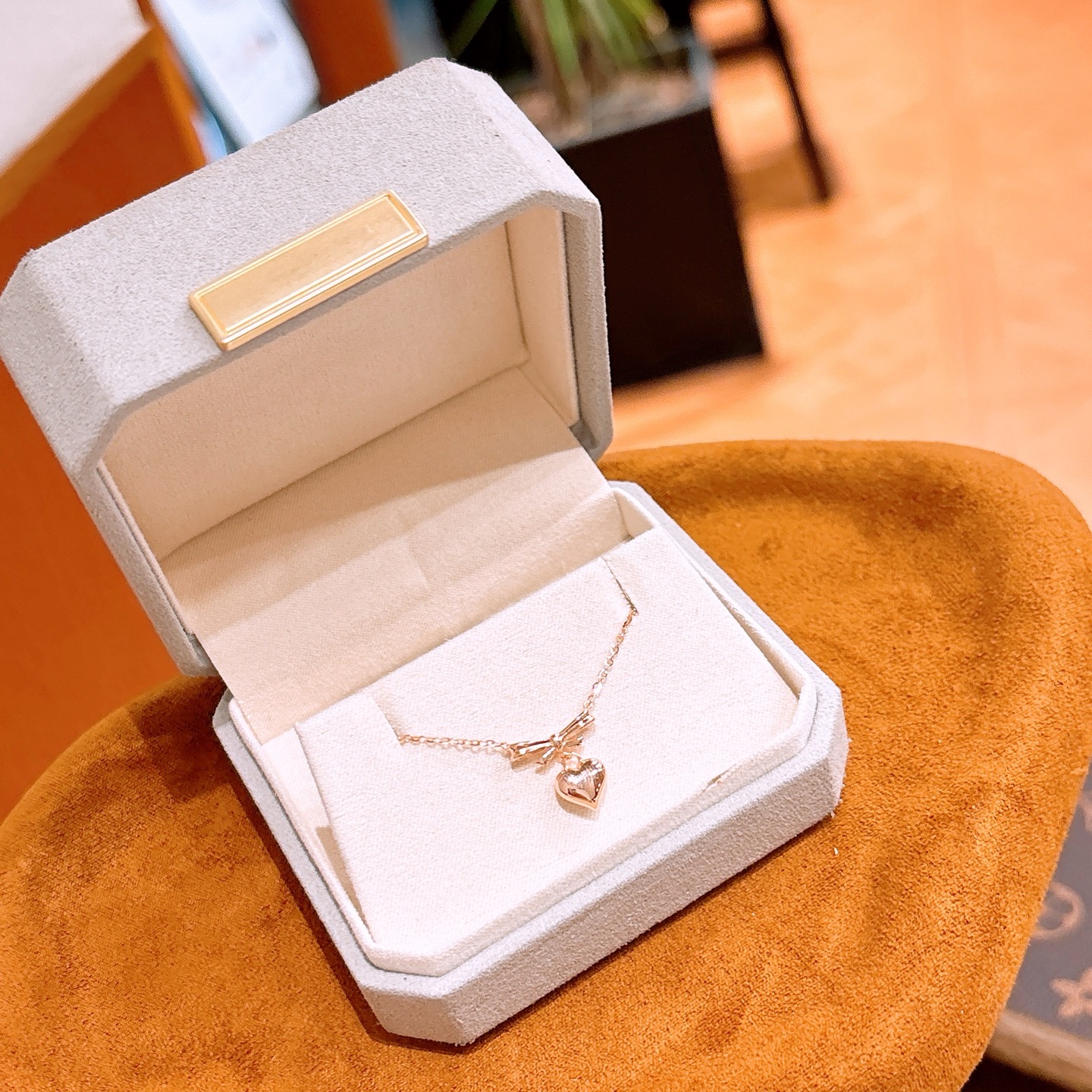 ファッションアレルギー対応シルバーネックレスゴールド 記念日