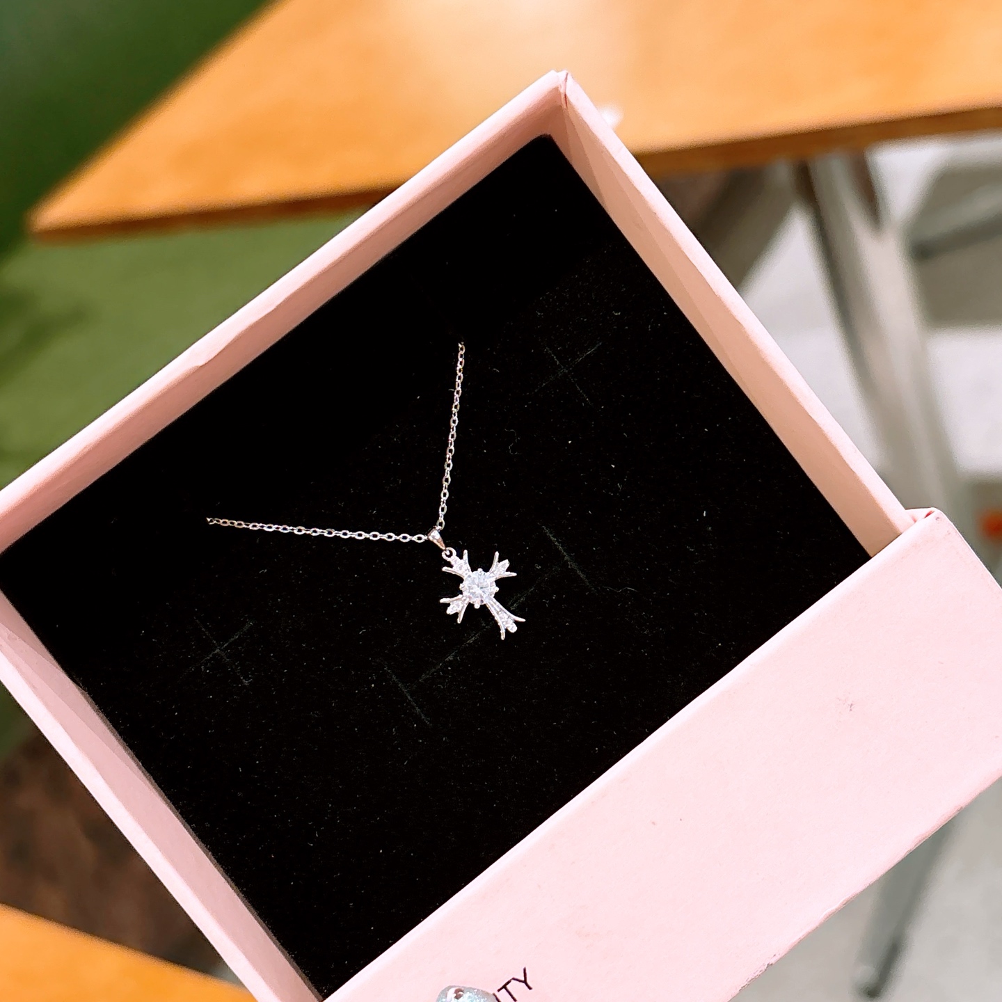 Hypoallergenic Silver Necklace Sweet Anniversary Silver