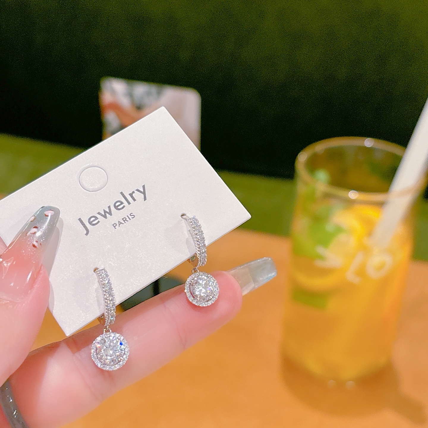 Solid Silver Moissanite Ear Cuffs Unique Mother's Day Gold