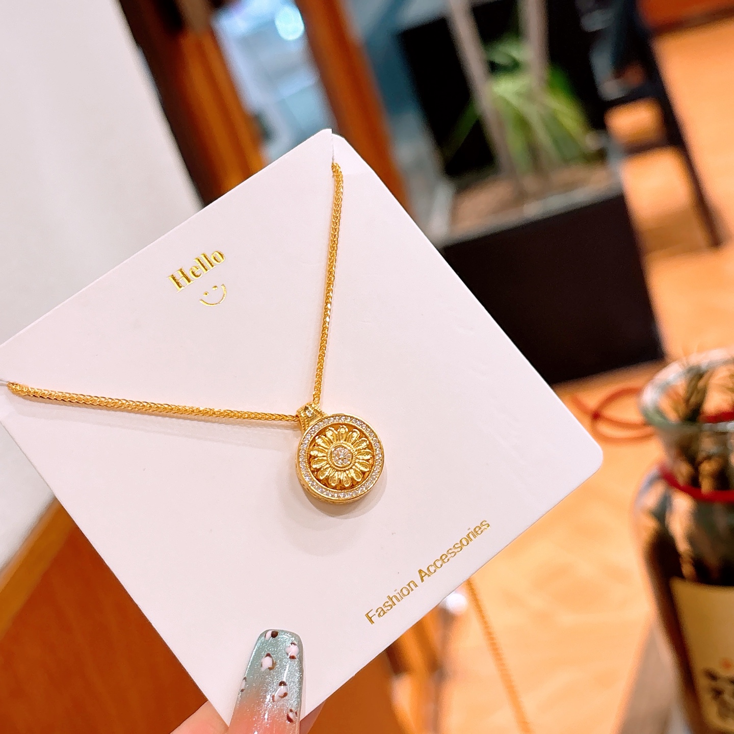 Low Allergy Silver Necklace Pure Date Night Gold