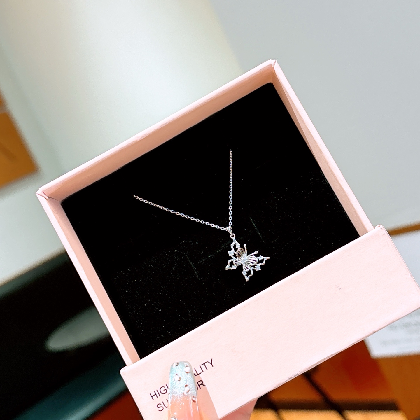 Low Allergy Silver Necklace Soft Wedding Silver