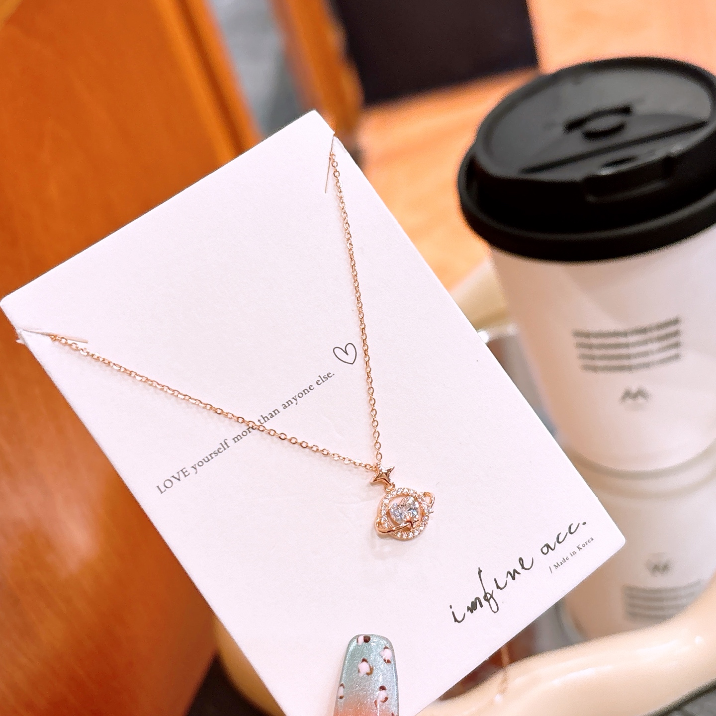 925 Silver Necklace Sweet & Cool Travel Silver