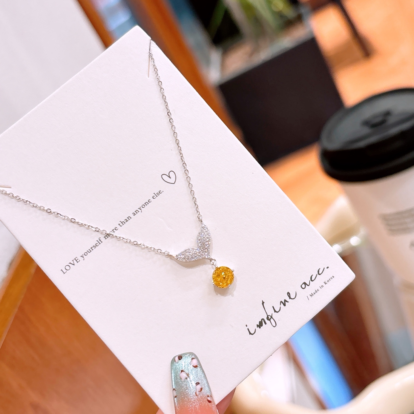 S925 Sterling Silver High Carbon Diamond Necklace Premium Banquet Gold