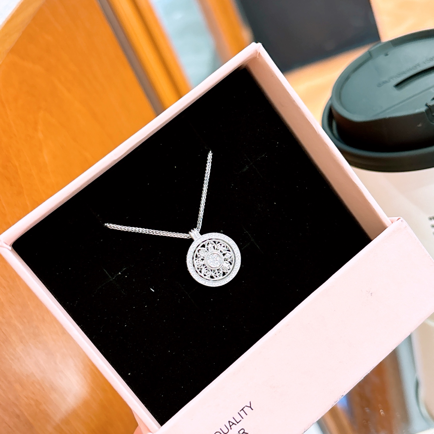 Nickel Free Silver Necklace Dainty Spring Festival Gold