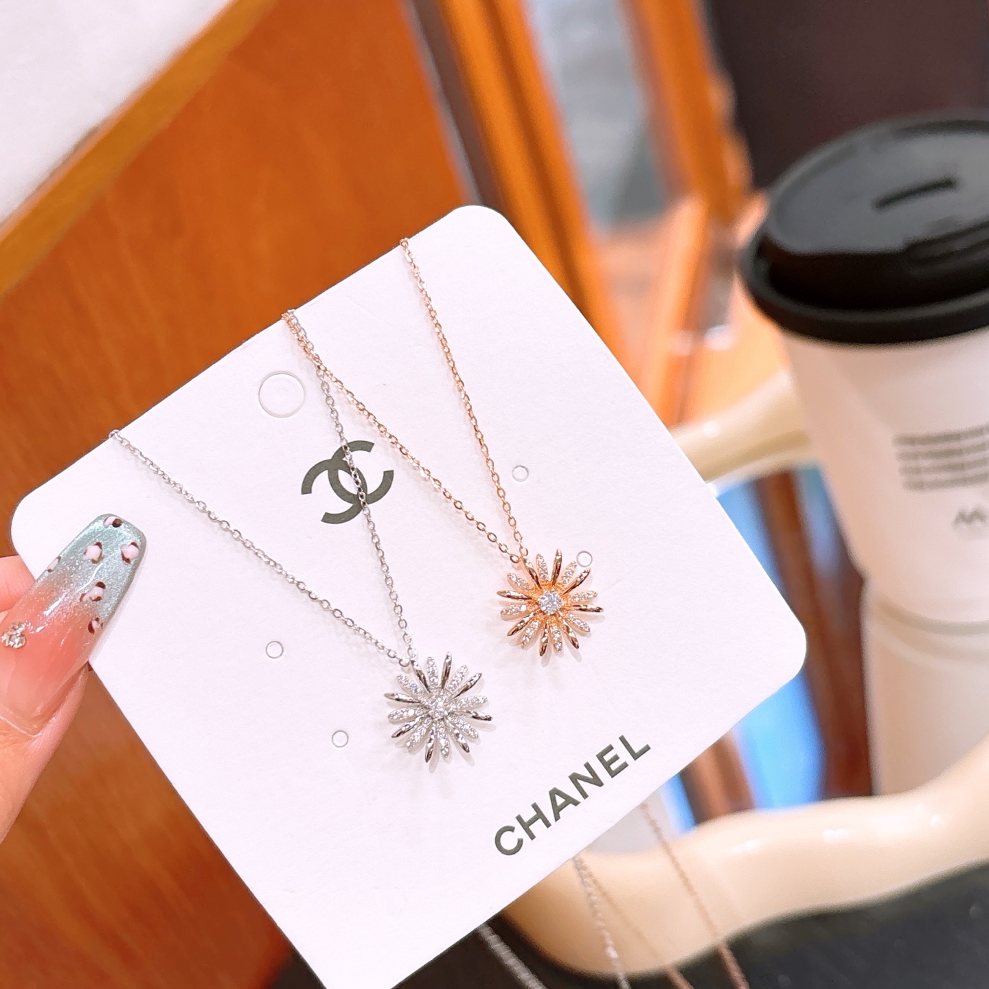 Low Allergy Silver Necklace Sweet & Cool Mother's Day Silver