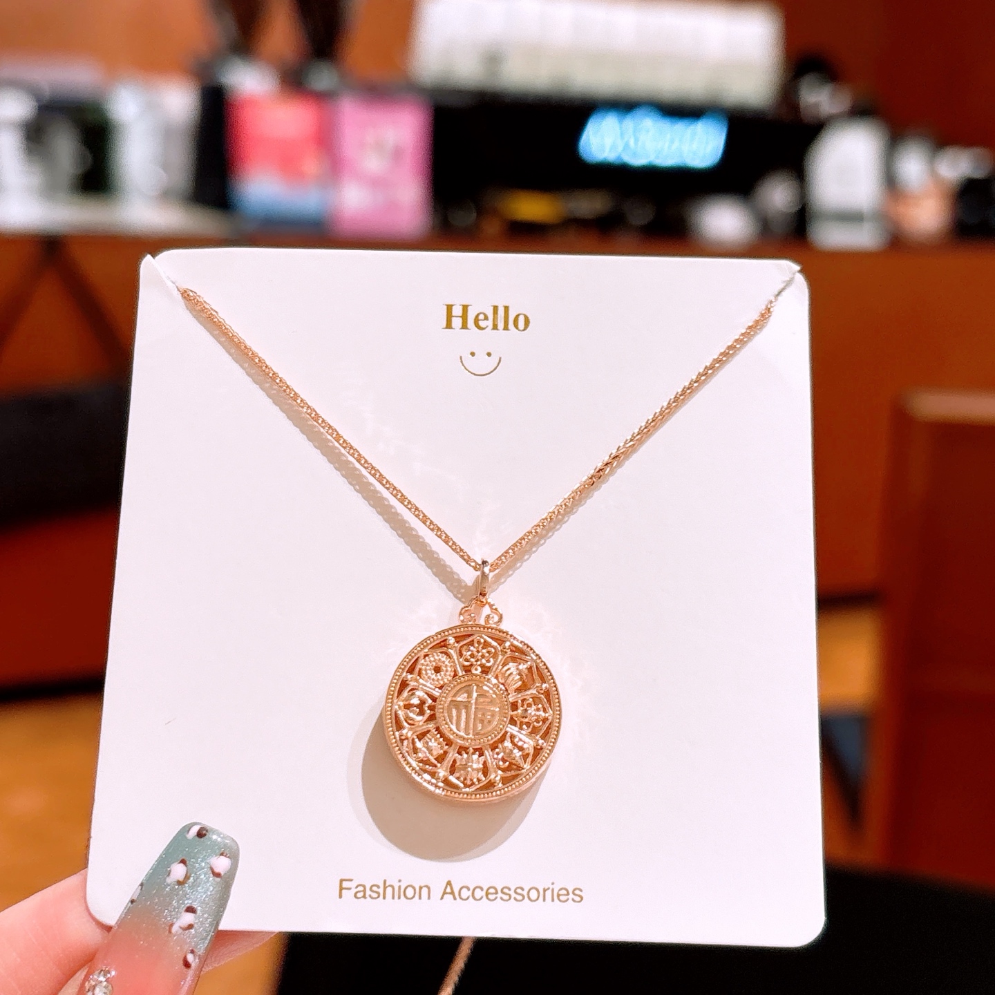 Low Allergy Silver Necklace Soft Christmas Silver