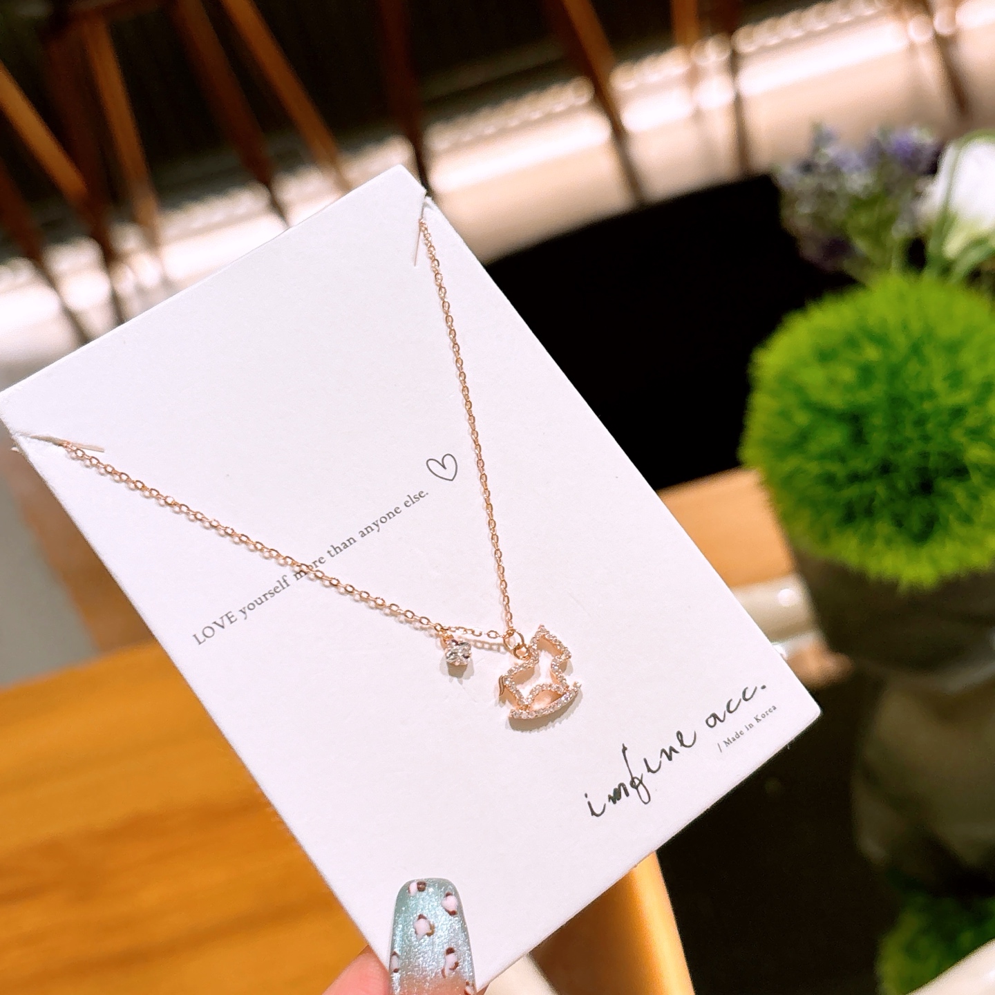 Low Allergy Silver Necklace Precision Father's Day Gold