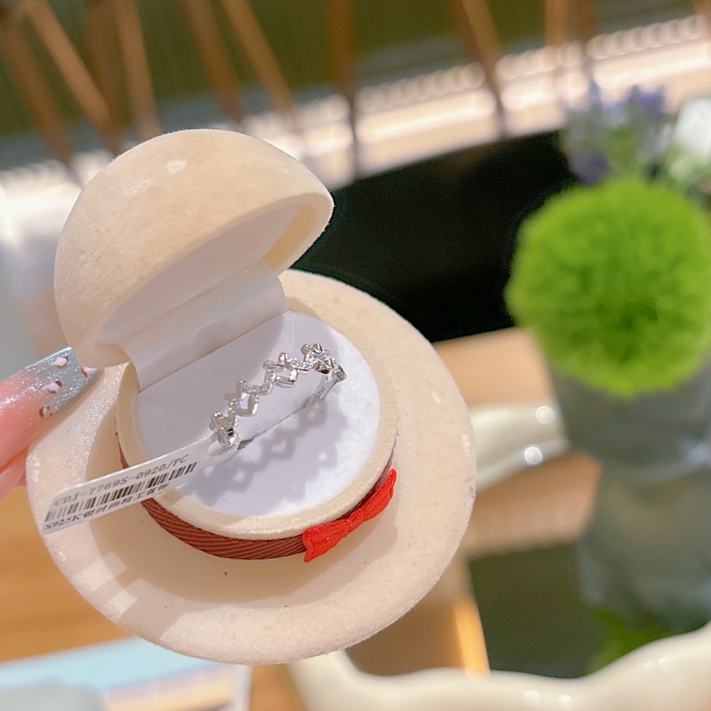 Massivsilber Ring Romantisch Muttergeburtstag Silber