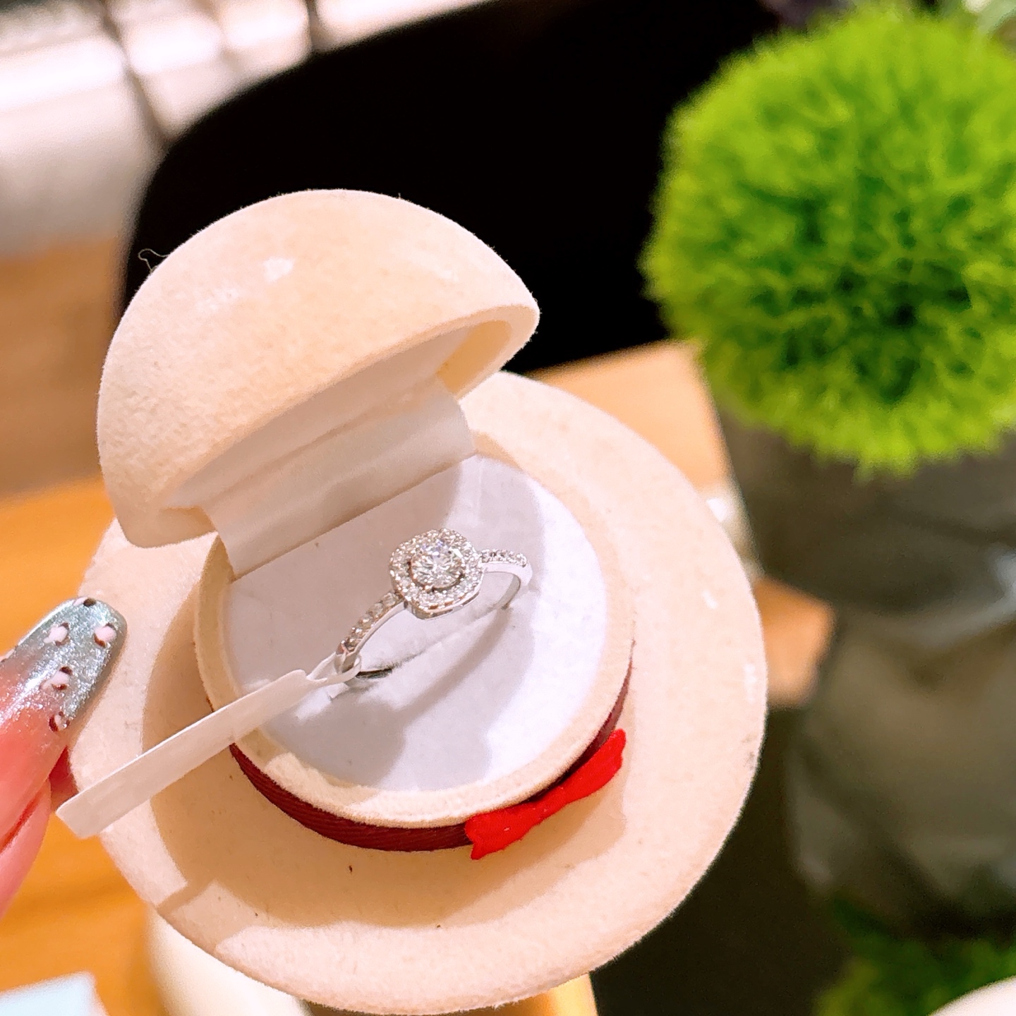 S925 Sterlingsilber Ring Frisch Für mich selbst Silber