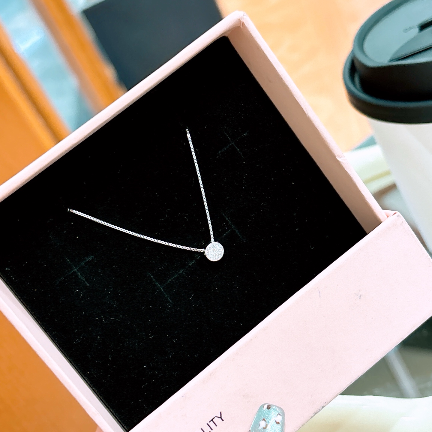 さわやか系ニッケル無添加銀モアッサナイトネックレスシルバー 新築祝い