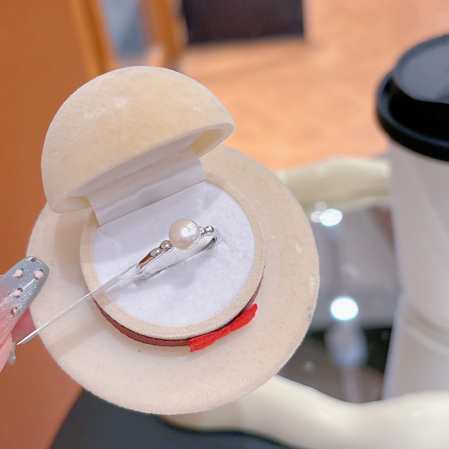 S925 Sterling Silver Ring Pure Christmas Silver