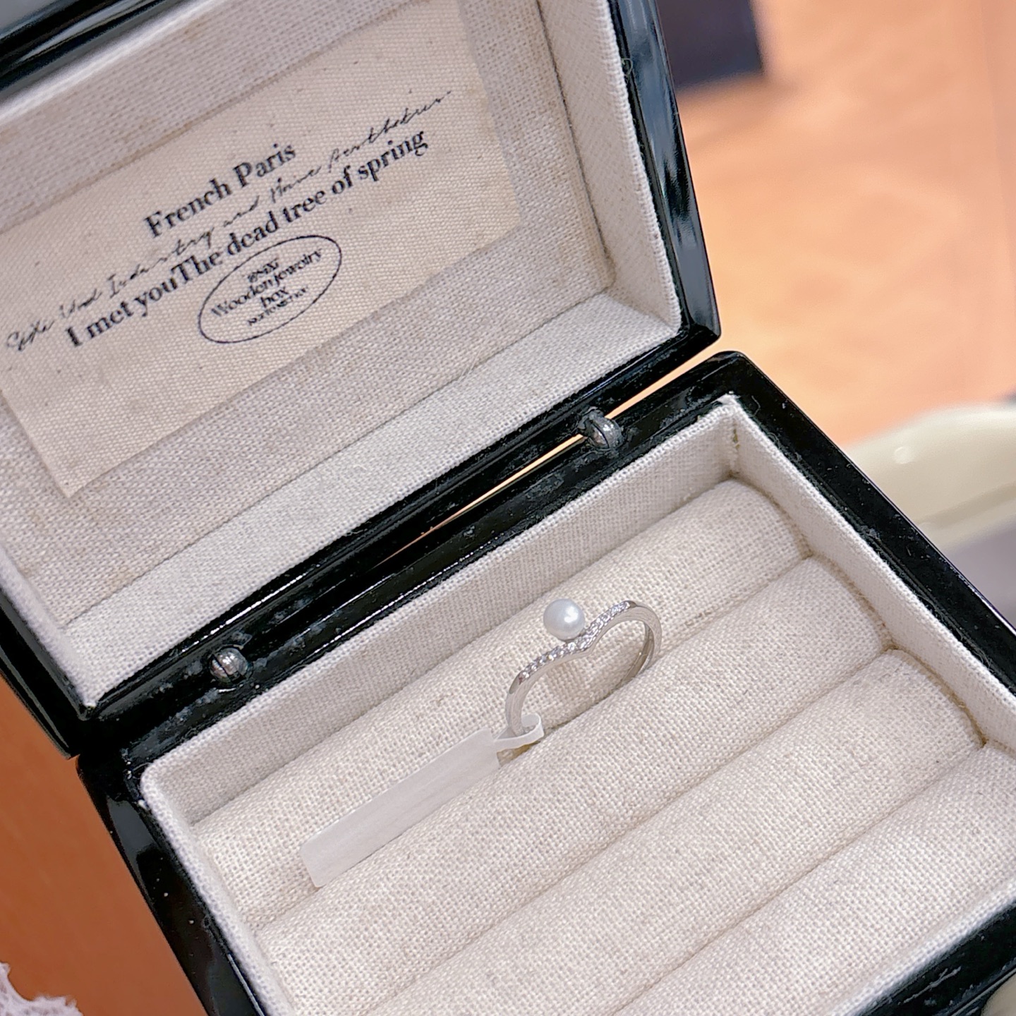 Nickel Free Silver Ring Sweet & Cool Spring Festival Silver