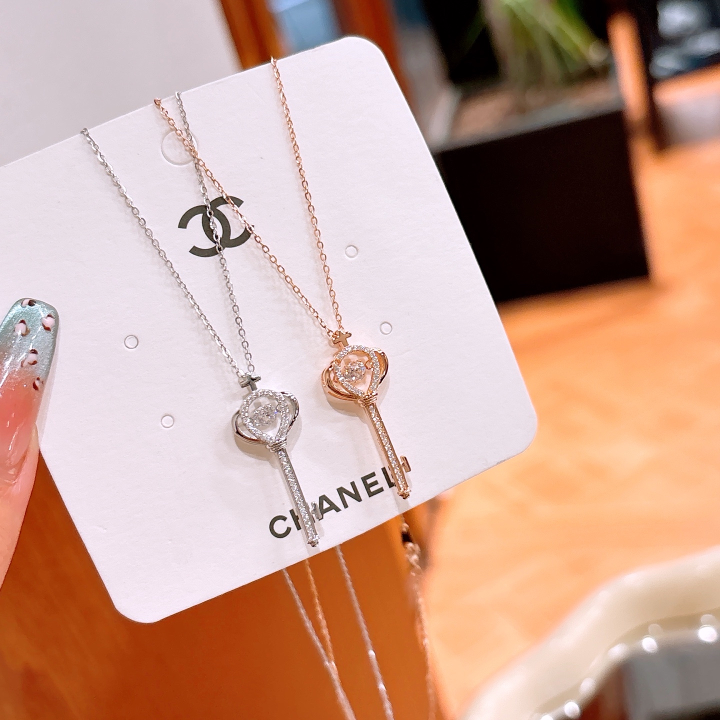 Hypoallergenic Silver Necklace Lively Mother's Day Silver