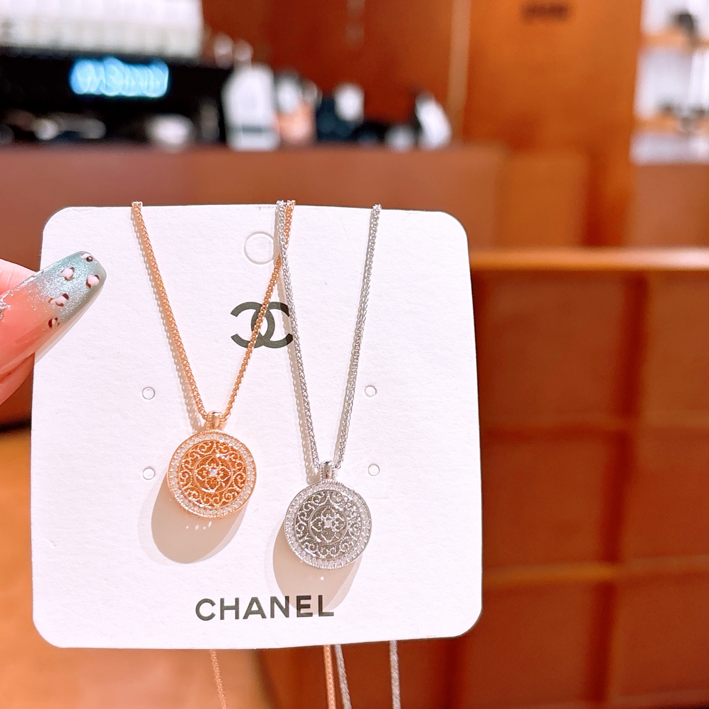 Fine Silver Necklace Fashion Graduation Silver