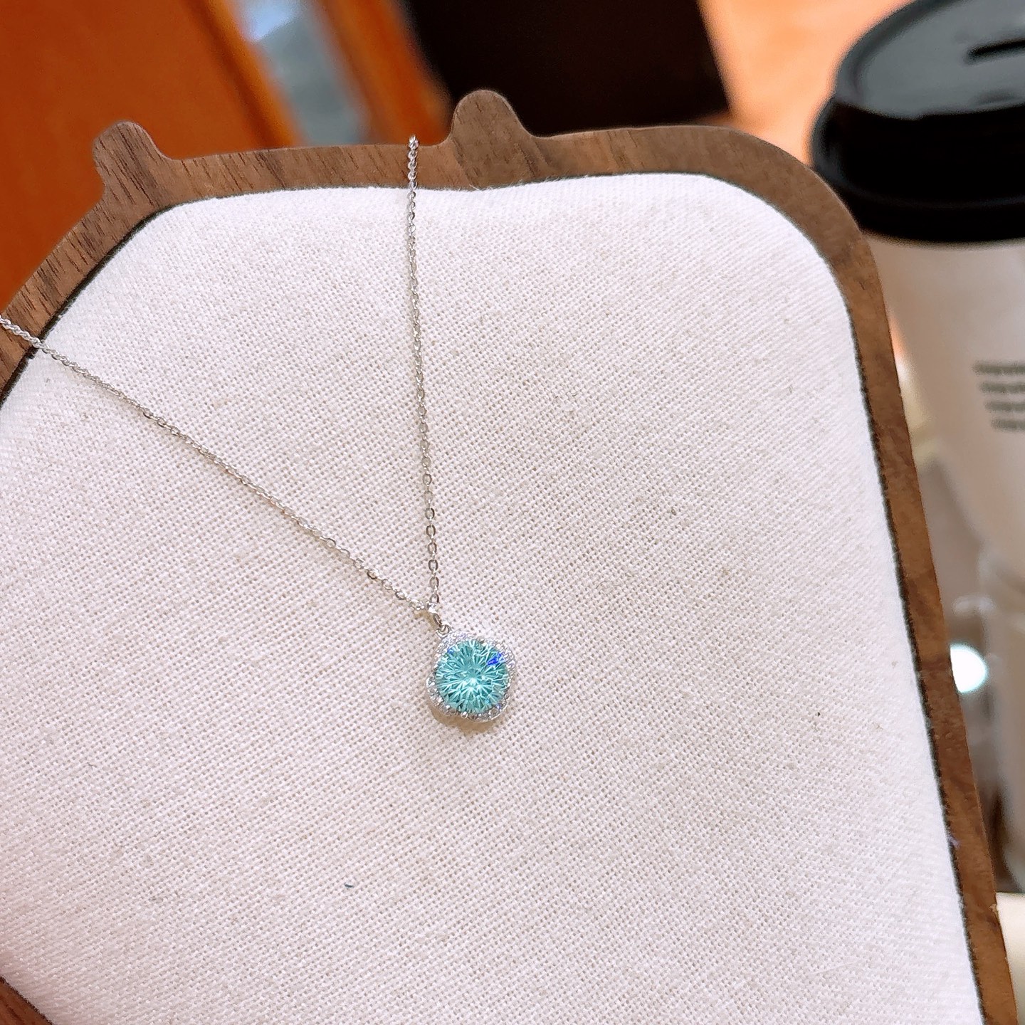 S925 Sterling Silver Necklace Gentle Wedding Favor Silver