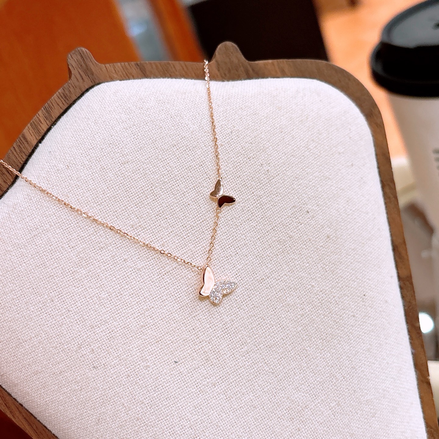 Solid Silver Necklace Ethereal Housewarming Gold