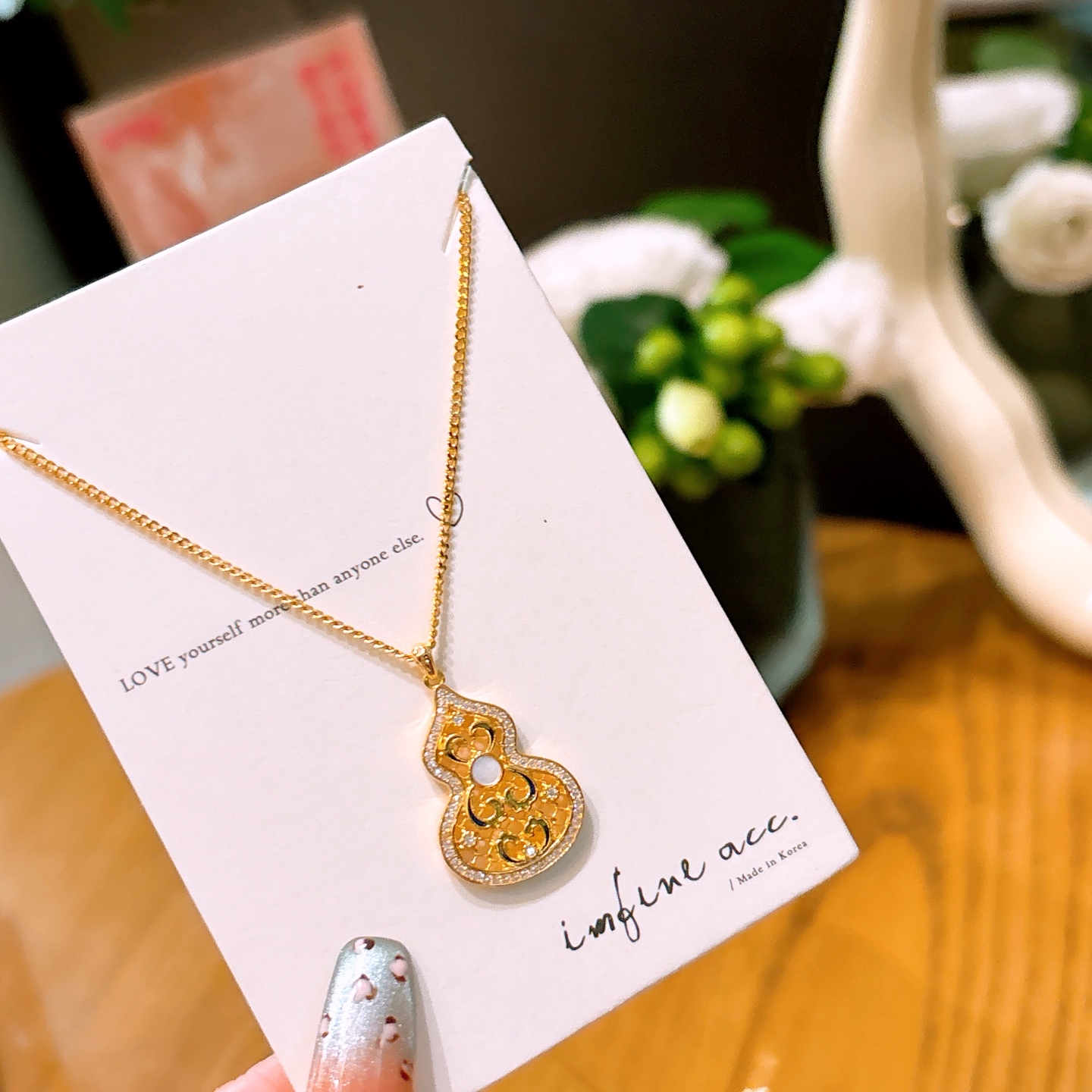 S925 Sterling Silver Necklace Unique Wedding Silver