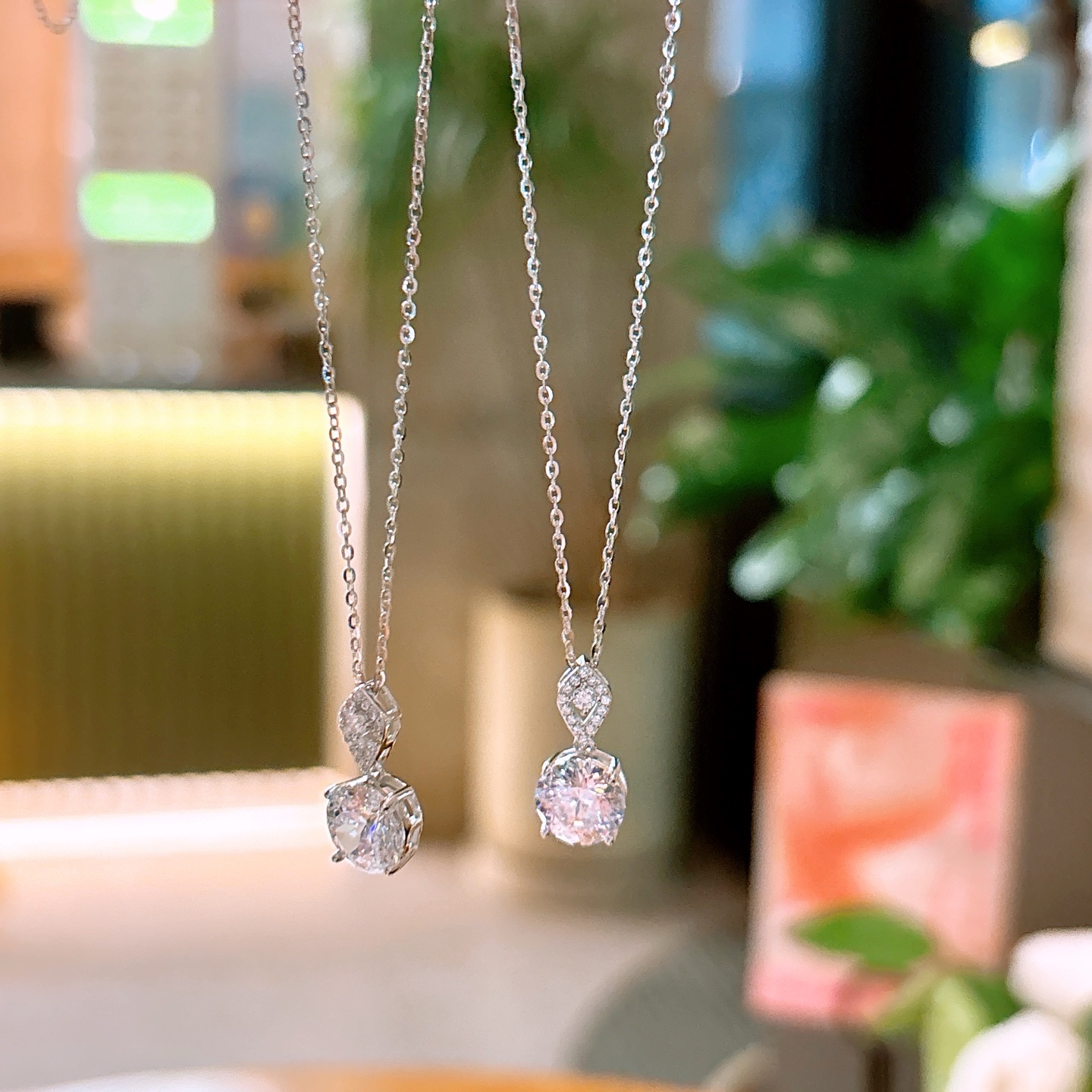 Fine Silver Necklace Fashion Spring Festival Silver