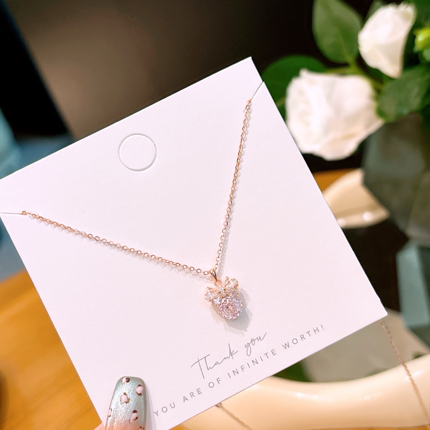 Low Allergy Silver Necklace Fashion Christmas Silver