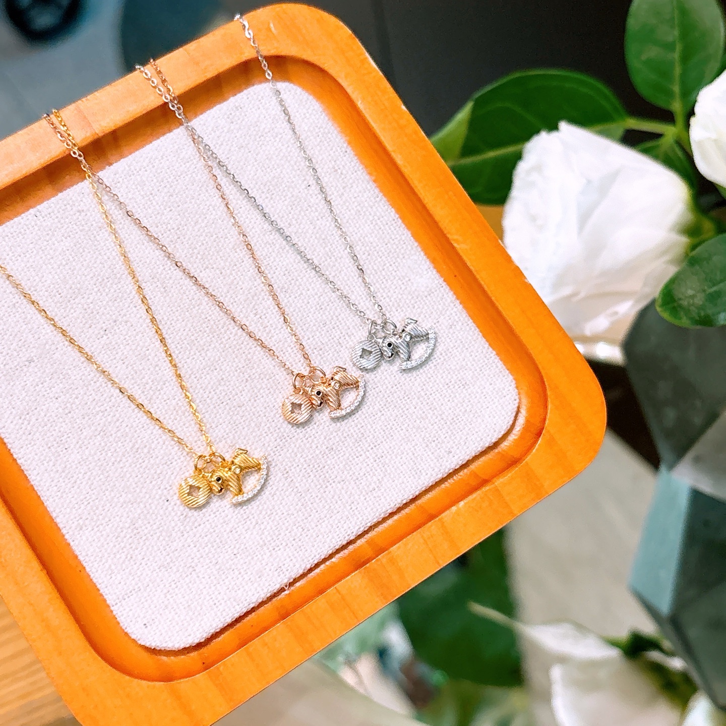 Low Allergy Silver Necklace Gentle Birthday Silver