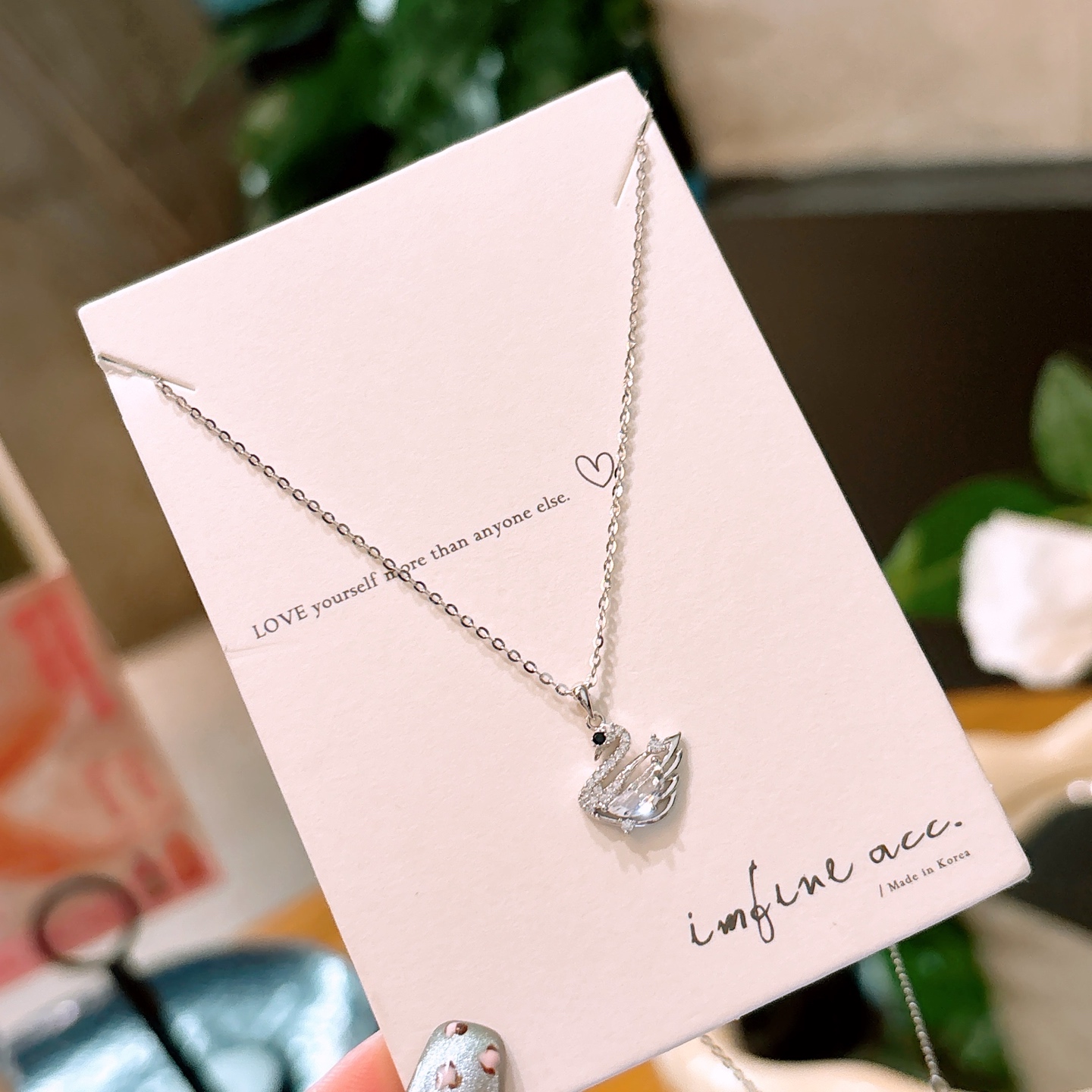 精巧925シルバーネックレスゴールド デート