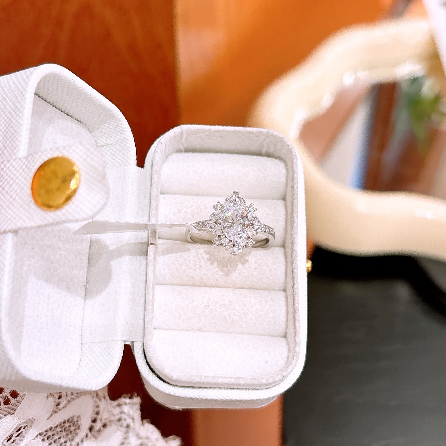 森ガールファインシルバーリングゴールド ギフト