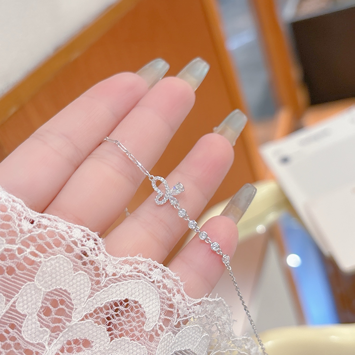 森ガール925シルバーブレスレットシルバー プロポーズ