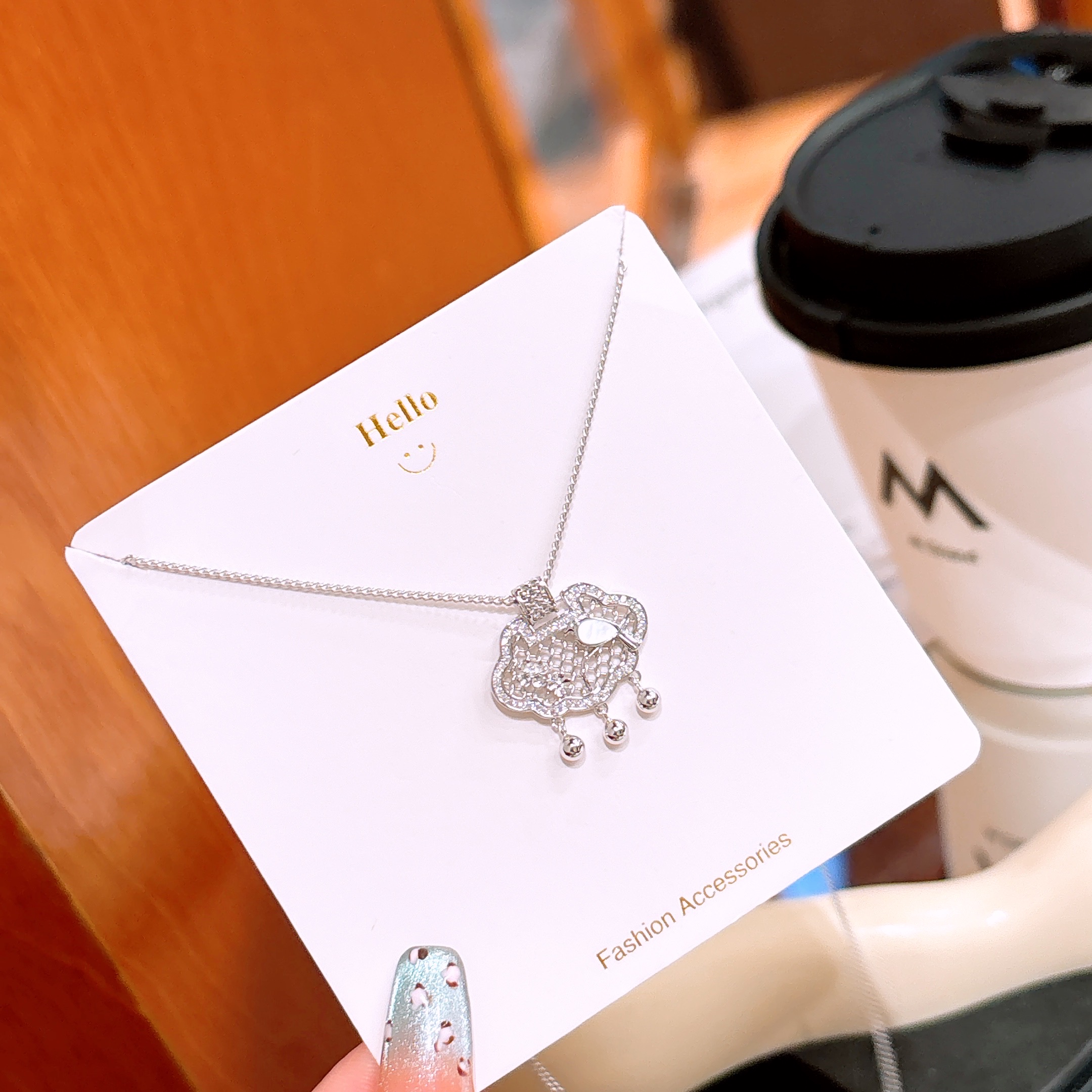 925 Silver Necklace Pure Housewarming Silver