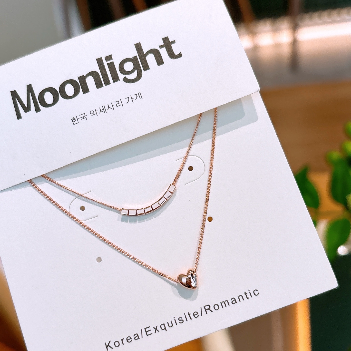 925 Silver Necklace Girly Spring Festival Gold