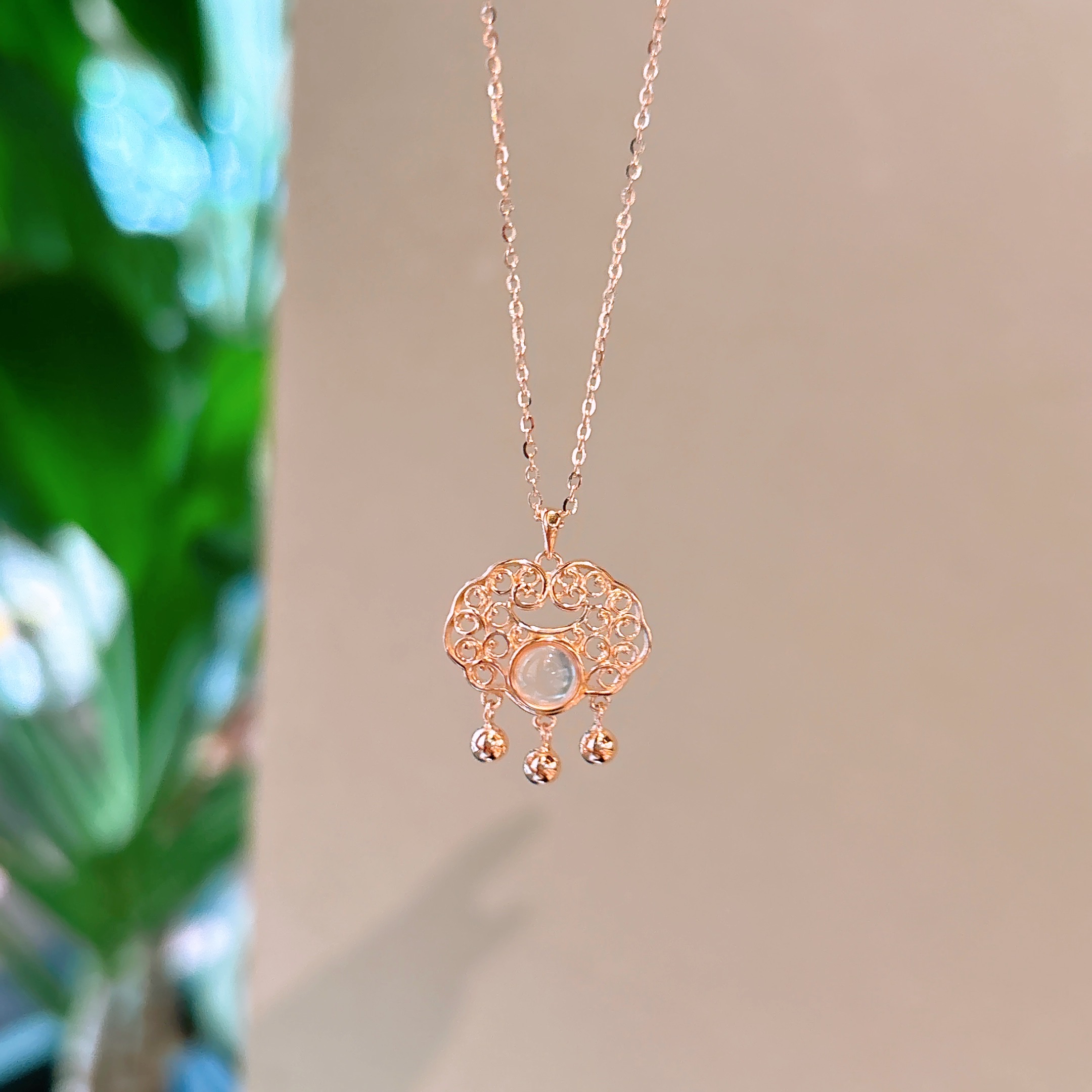 Hypoallergenes Silber Kette Instagram-Stil Hochzeitsgeschenk Silber