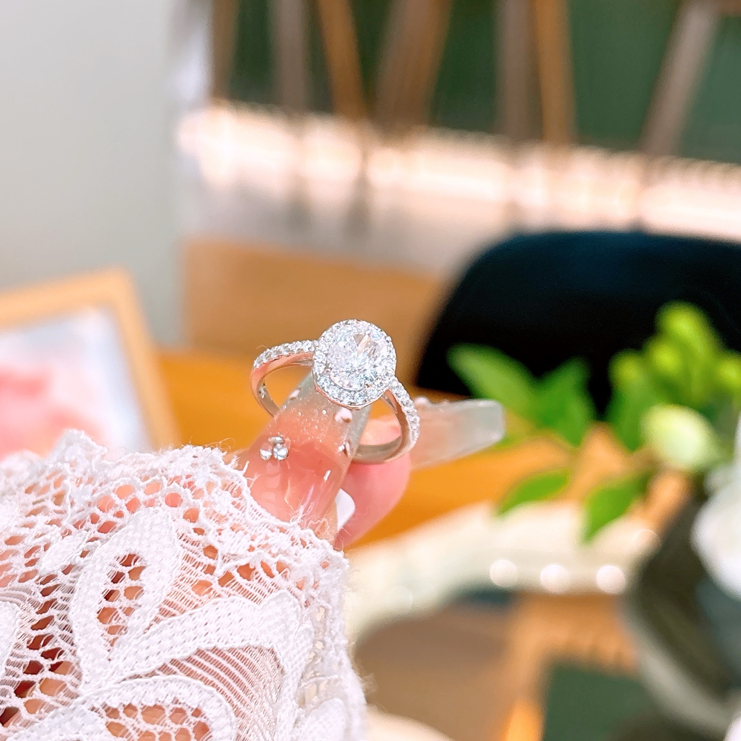 幻想的925シルバーリングゴールド 職場