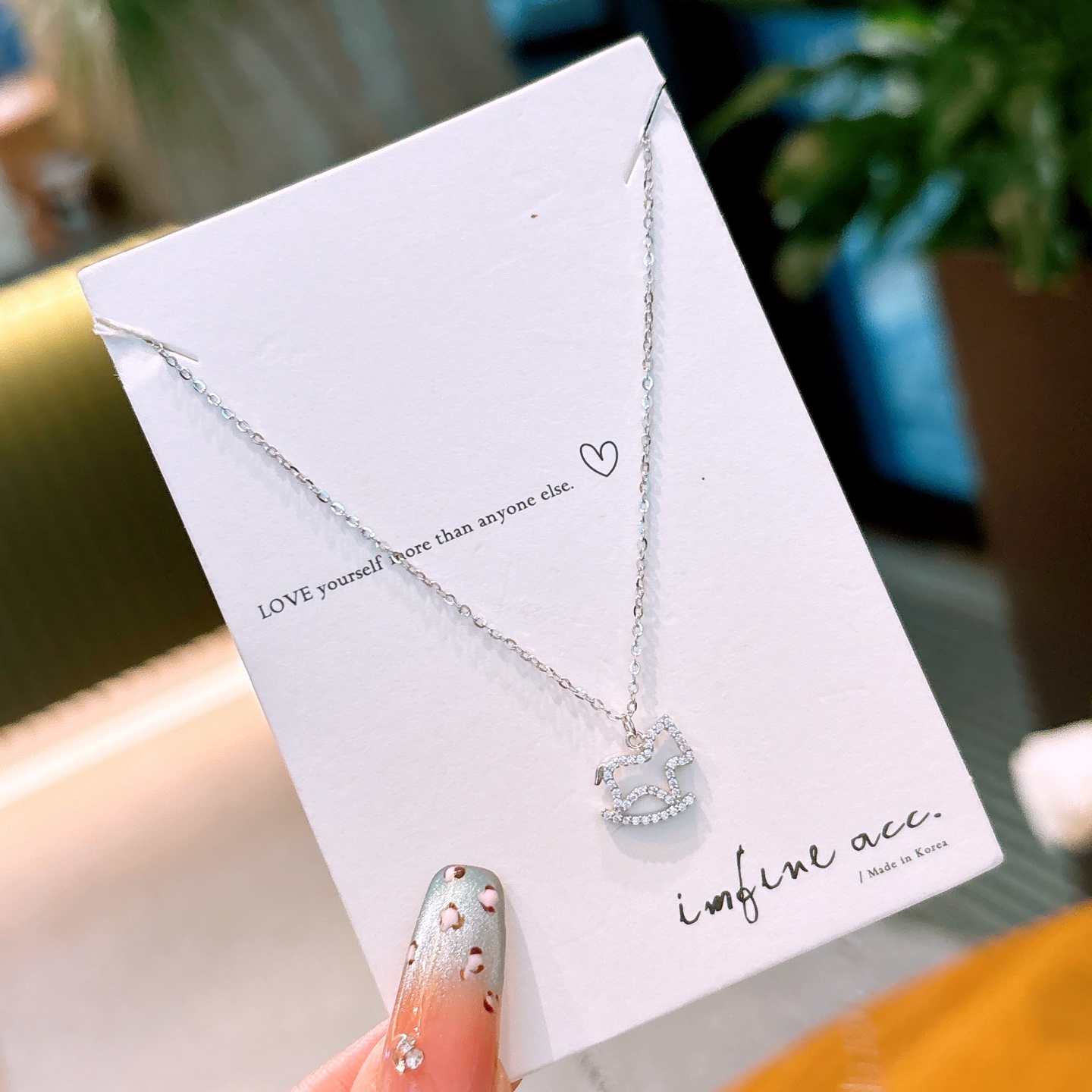 Allergiearmes Silber Kette Vintage Bankett Silber