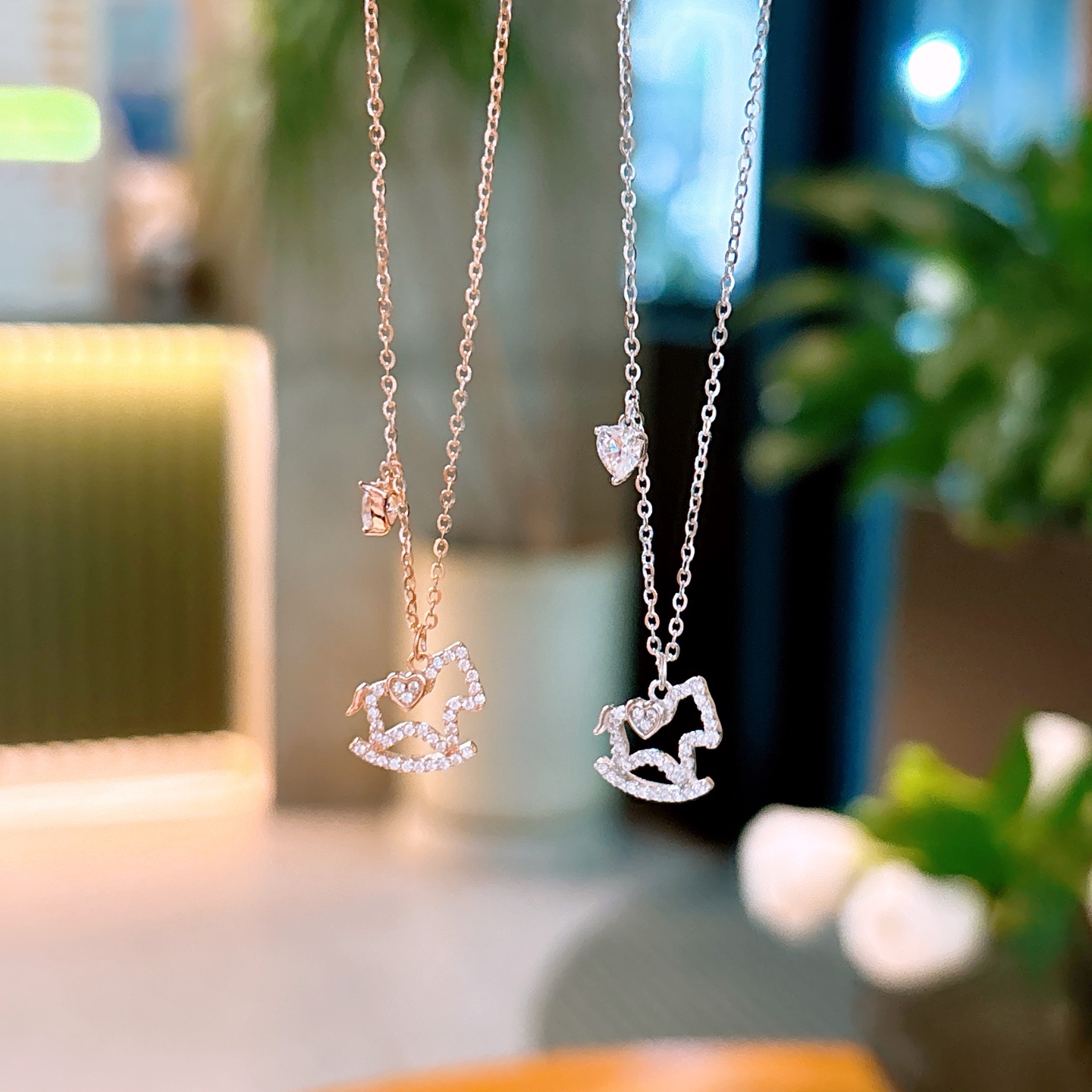 S925 Sterling Silver Necklace Intellectual Wedding Silver