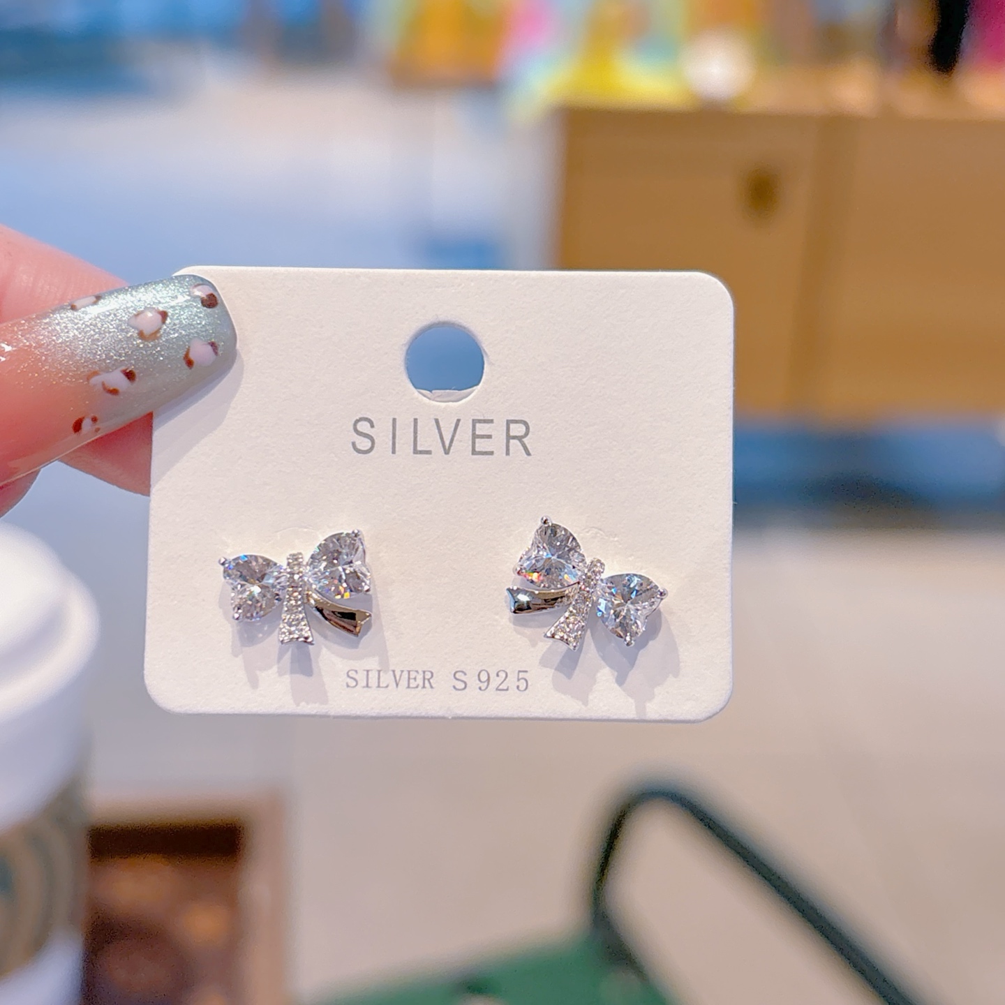 Low Allergy Silver Earrings Ethereal Father's Day Silver