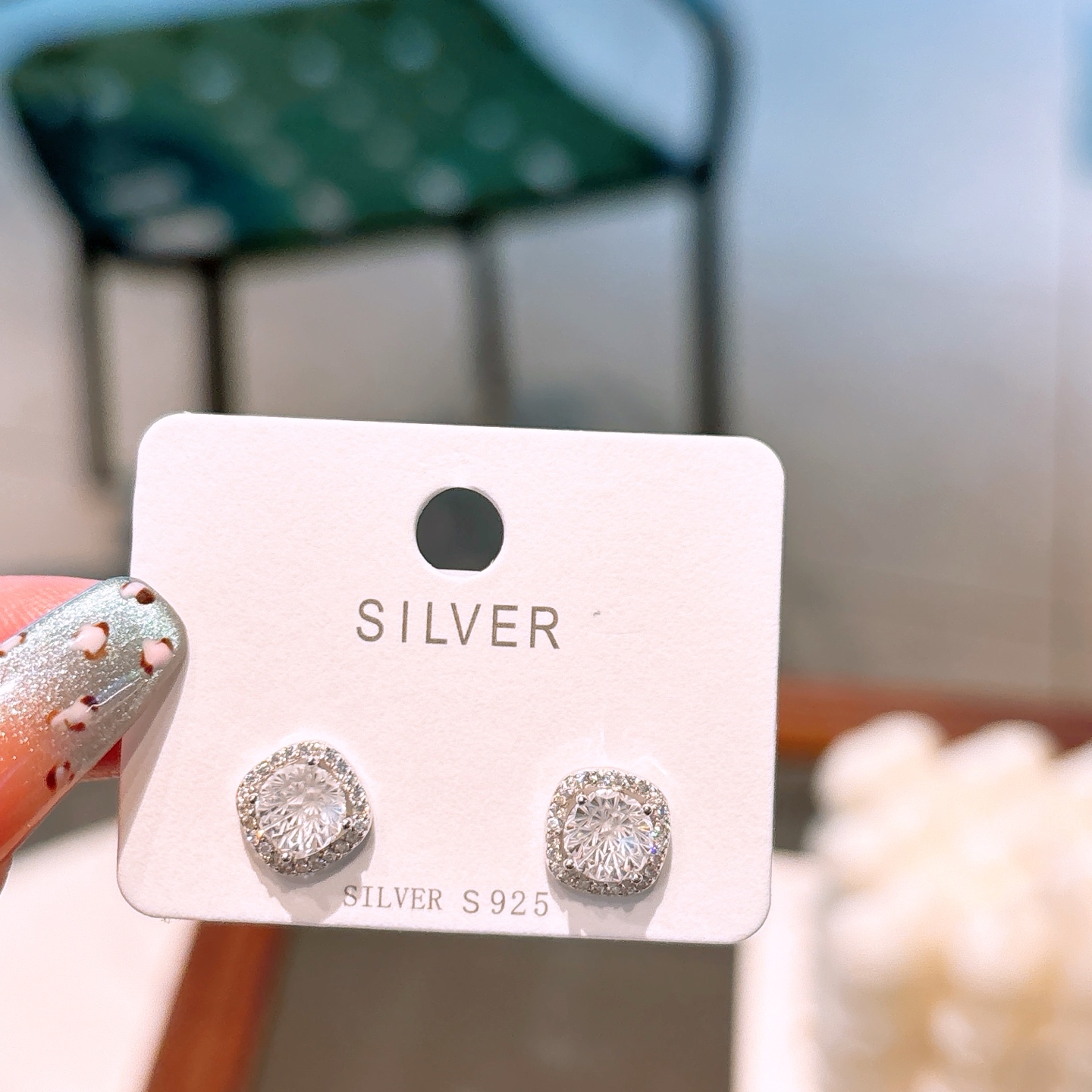 Fine Silver Earrings Ethereal Birthday Gold