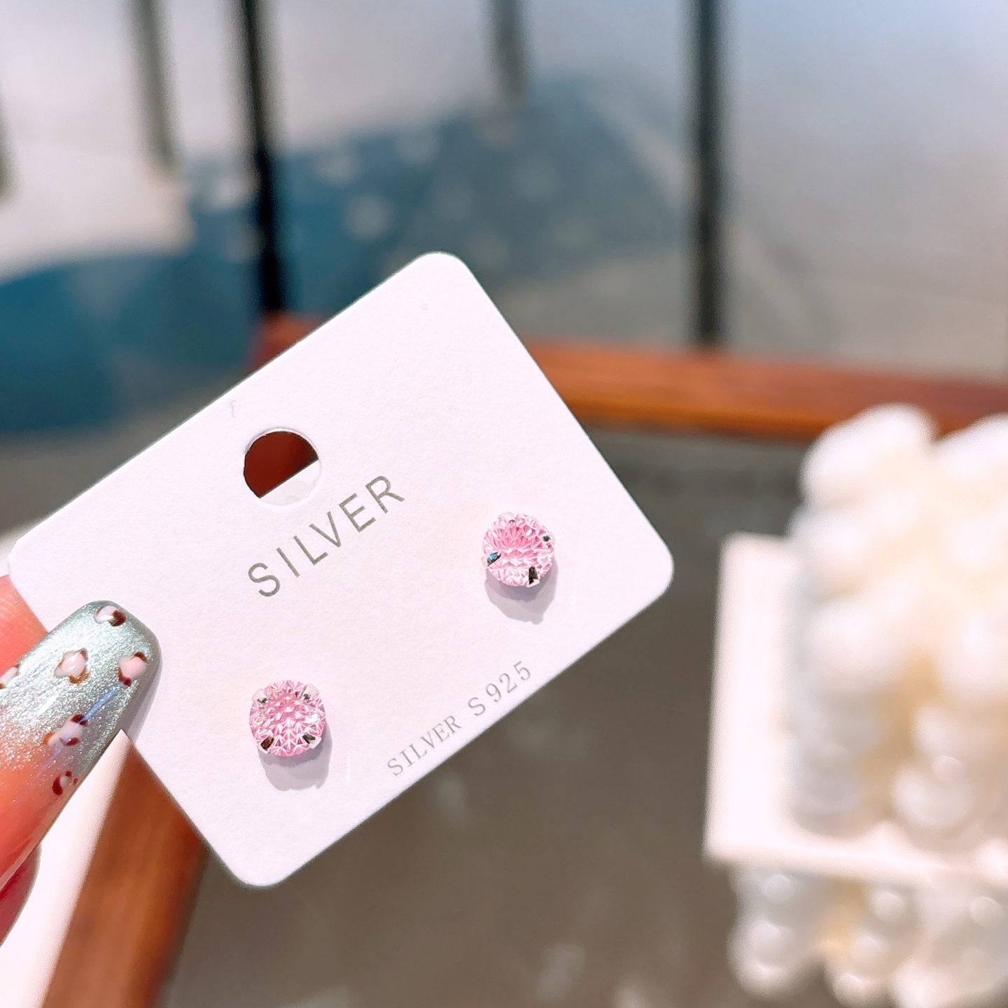 925 Silver Earrings Fresh Bestie Gift Silver