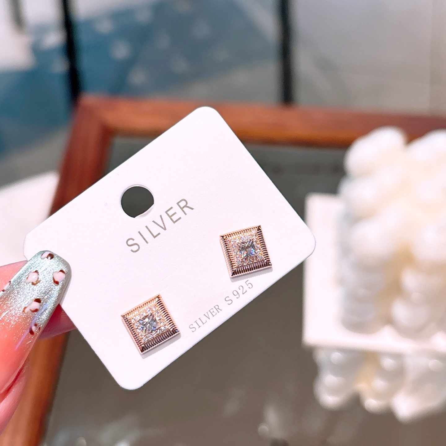 Fine Silver Earrings Artistic Mother's Birthday Gold