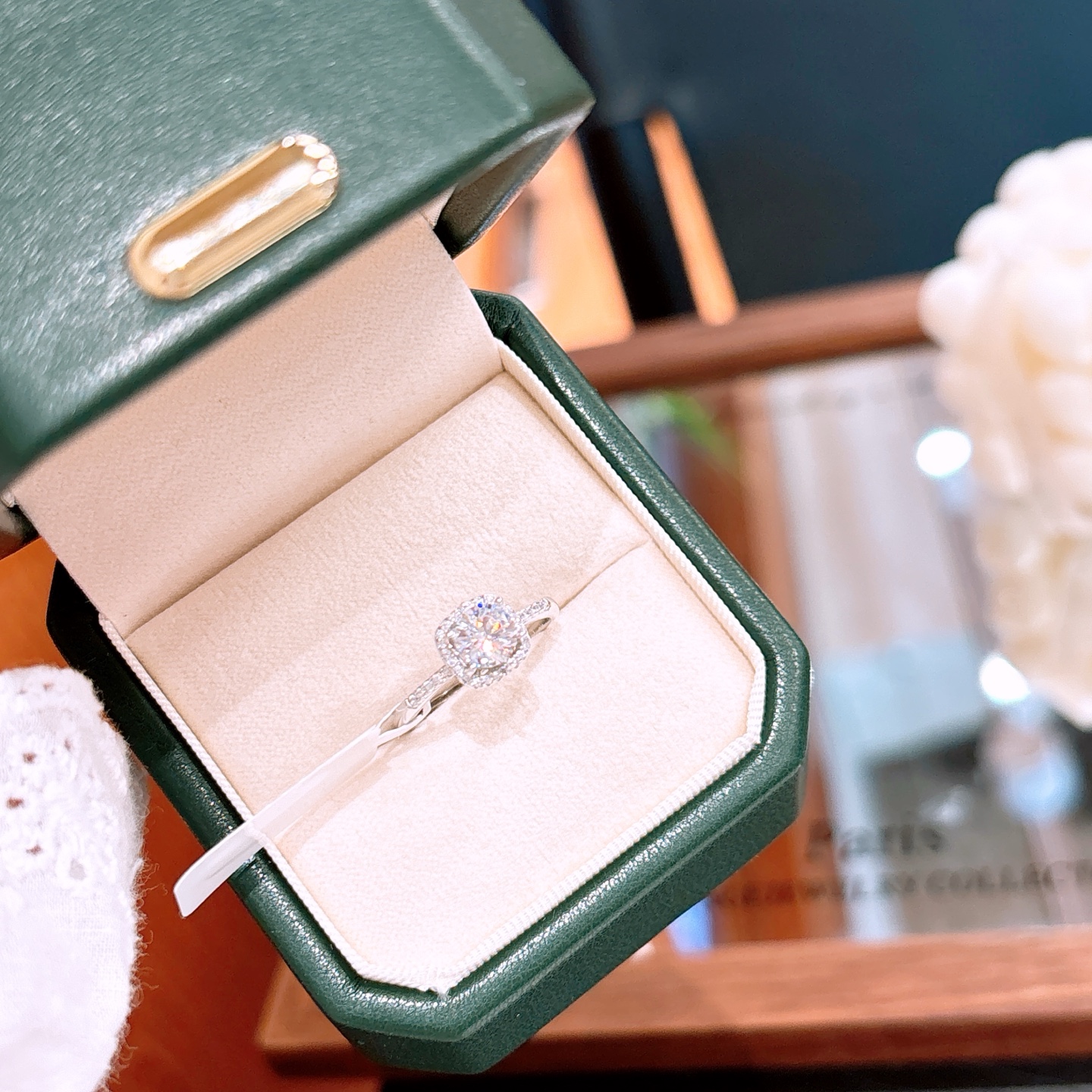 Fine Silver Ring French Proposal Silver