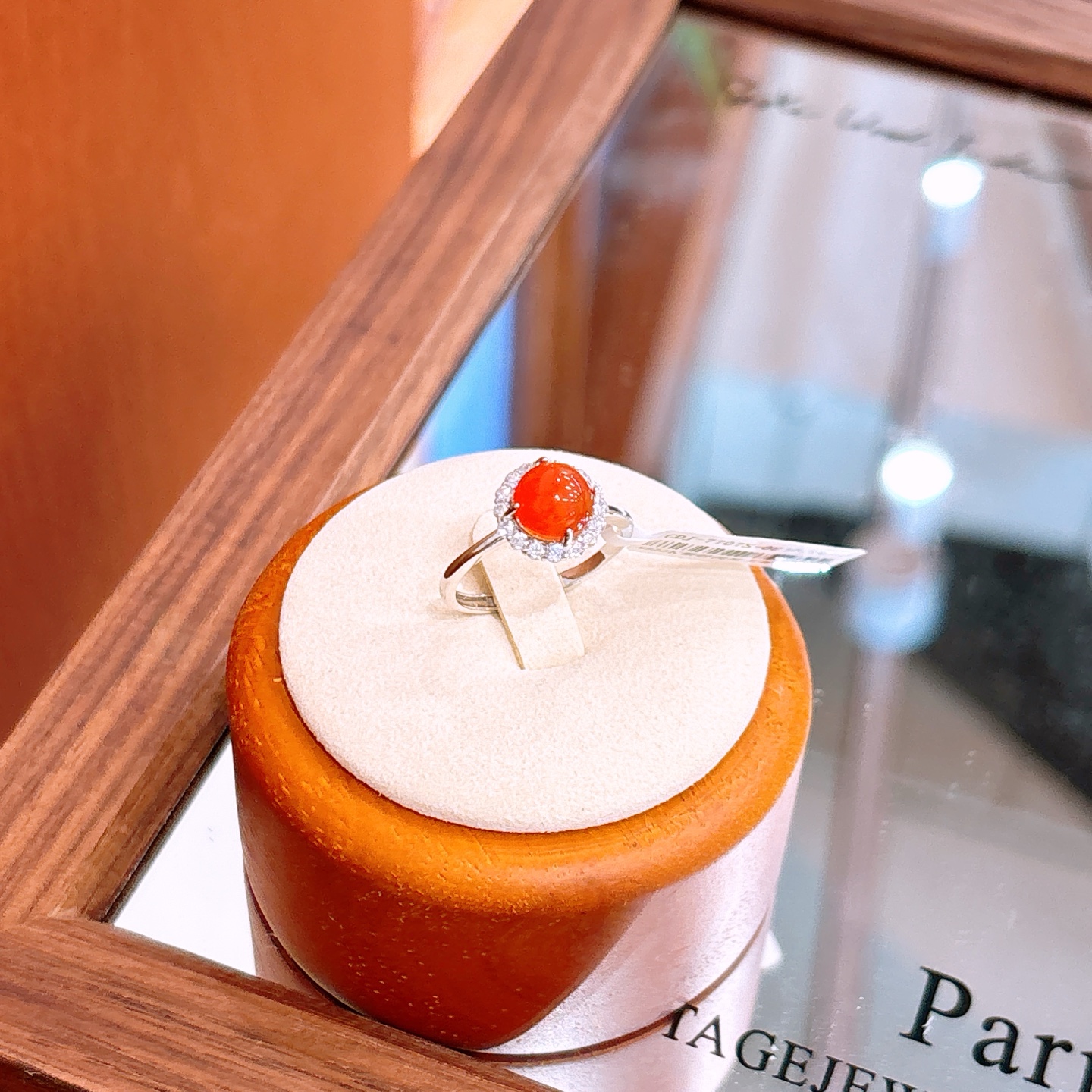 High Polish Silver Ring Romantic Valentine's Day Silver