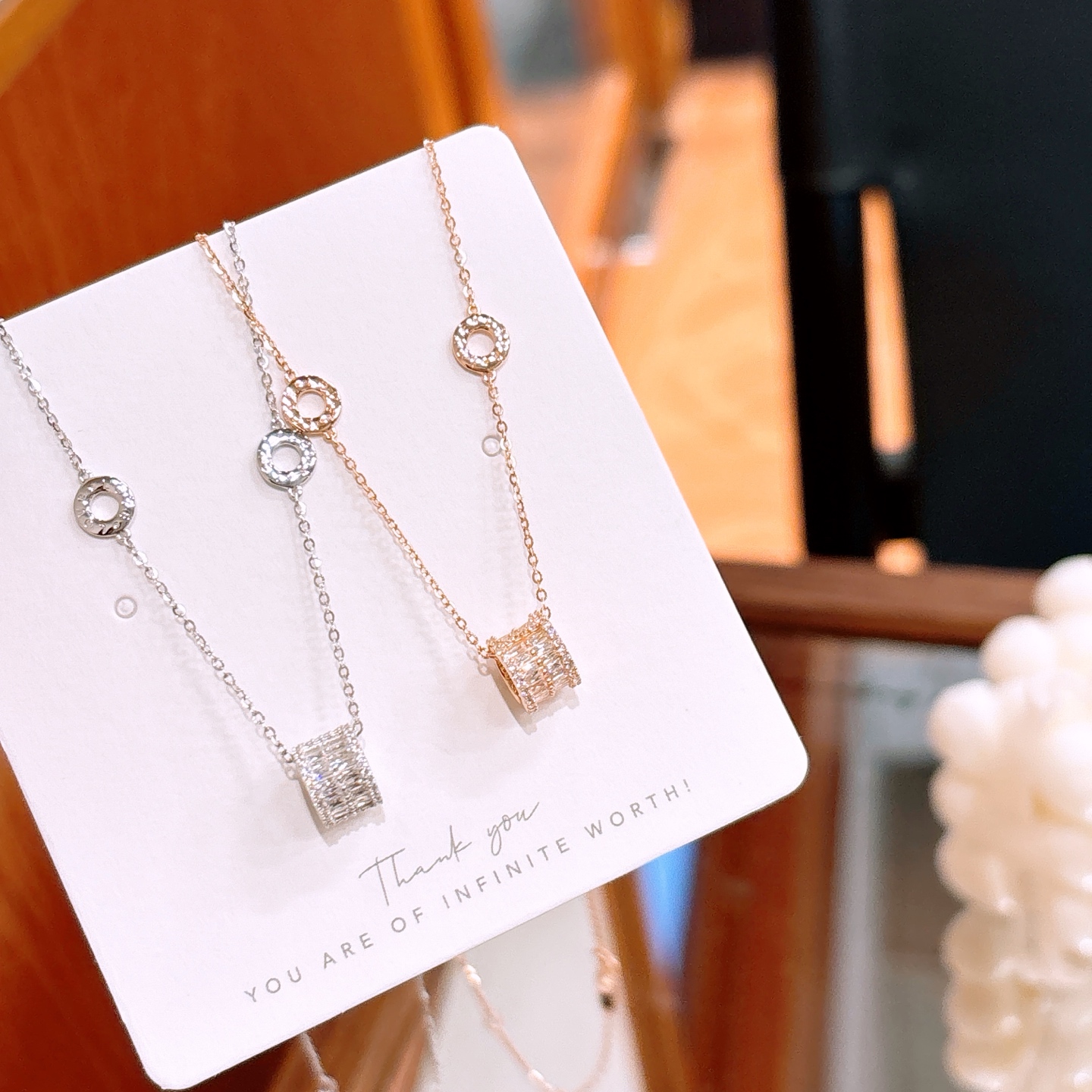 軽やか高品質シルバーネックレスゴールド 旅行