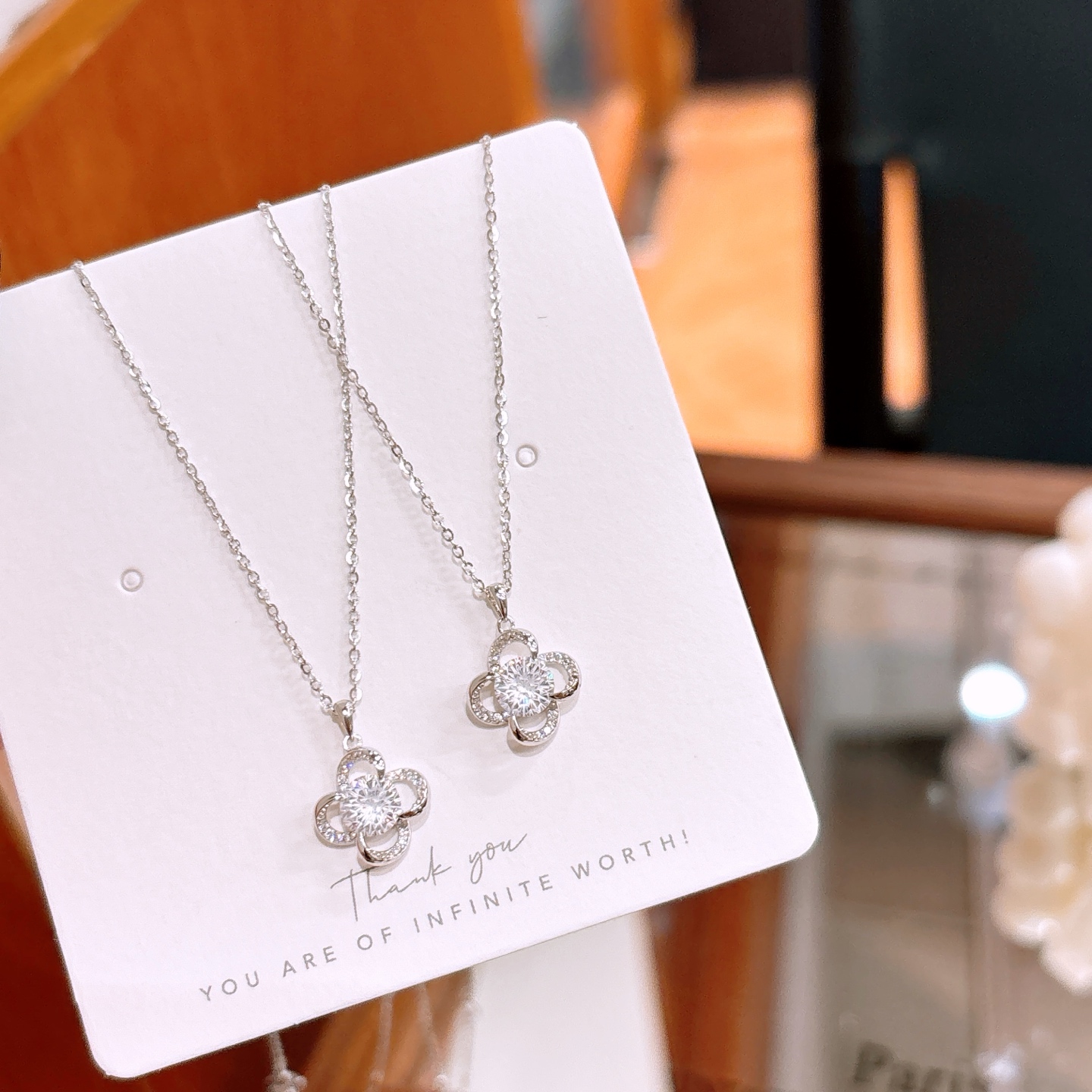 Hypoallergenic Silver Necklace Premium Engagement Silver