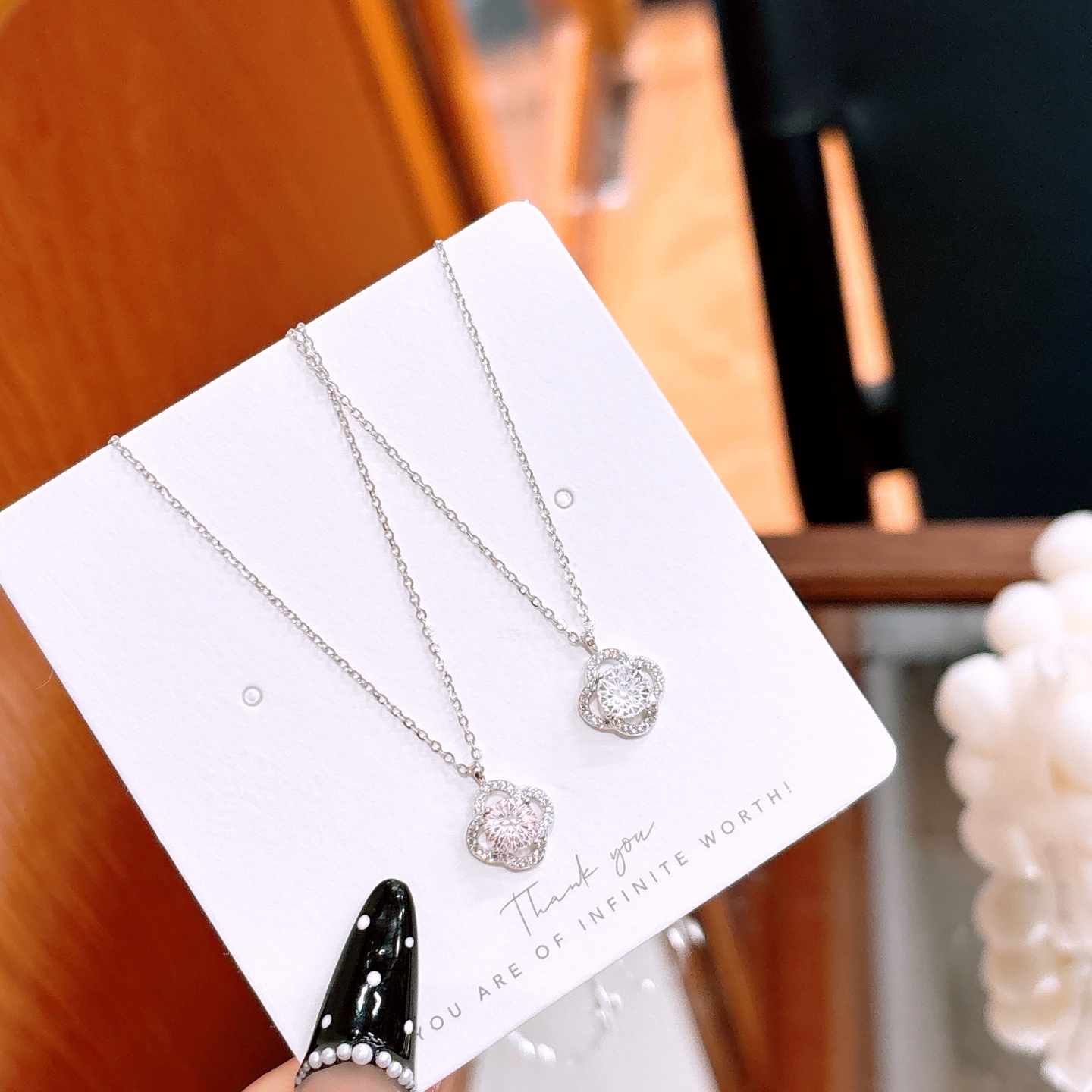 High Polish Silver Necklace Chic Travel Silver