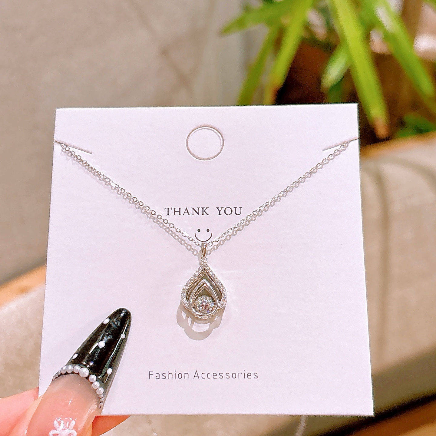 Solid Silver Necklace Precision New Year Gold