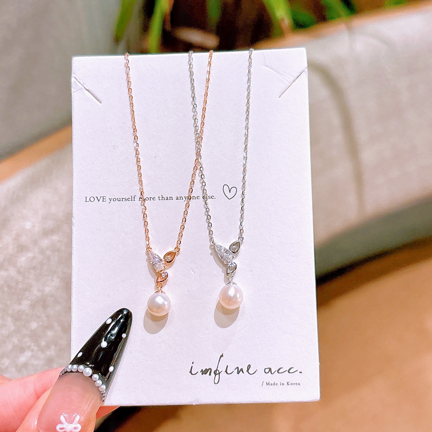 Hypoallergenic Silver Necklace Artistic Party Gold