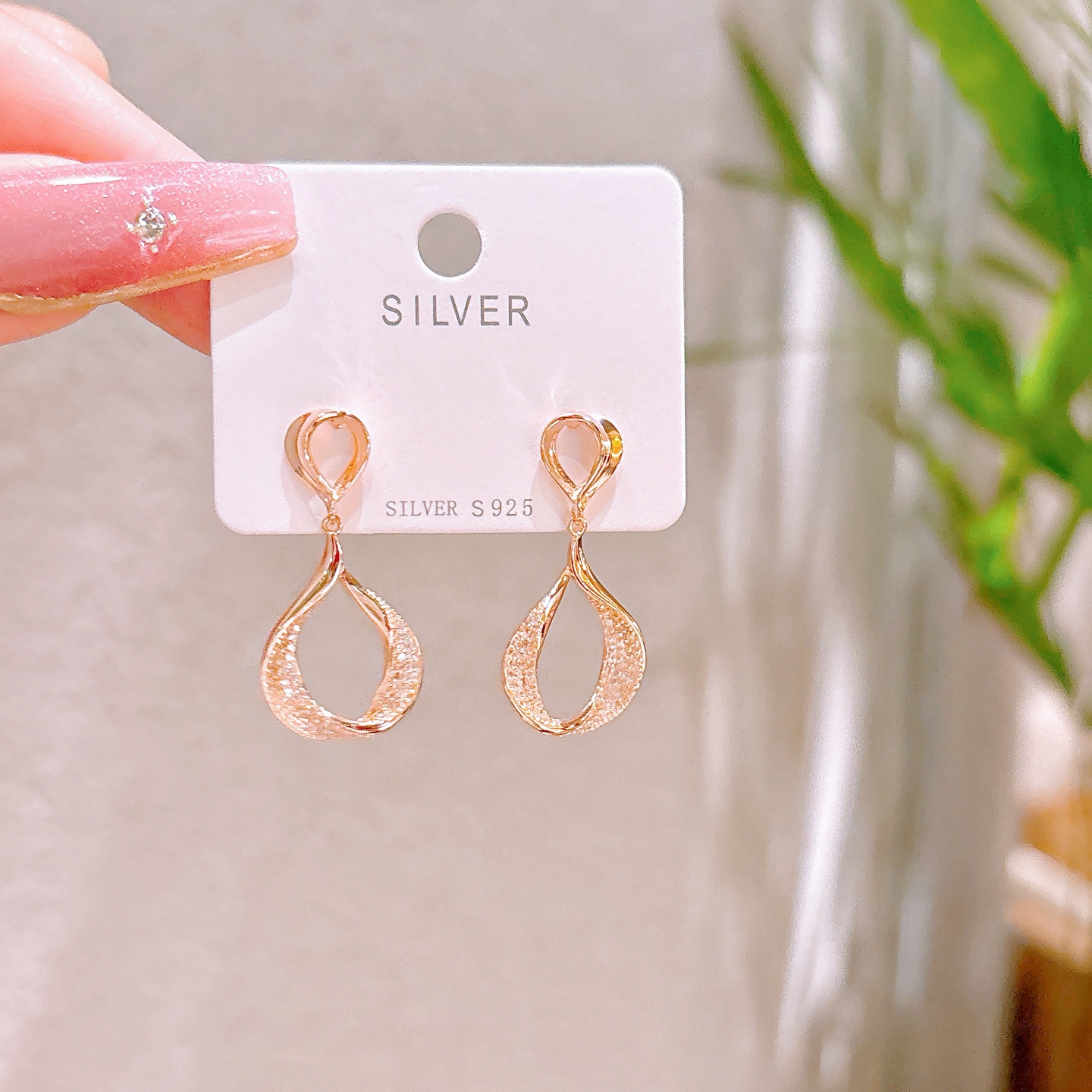 Fine Silver Earrings Elegant Wedding Silver