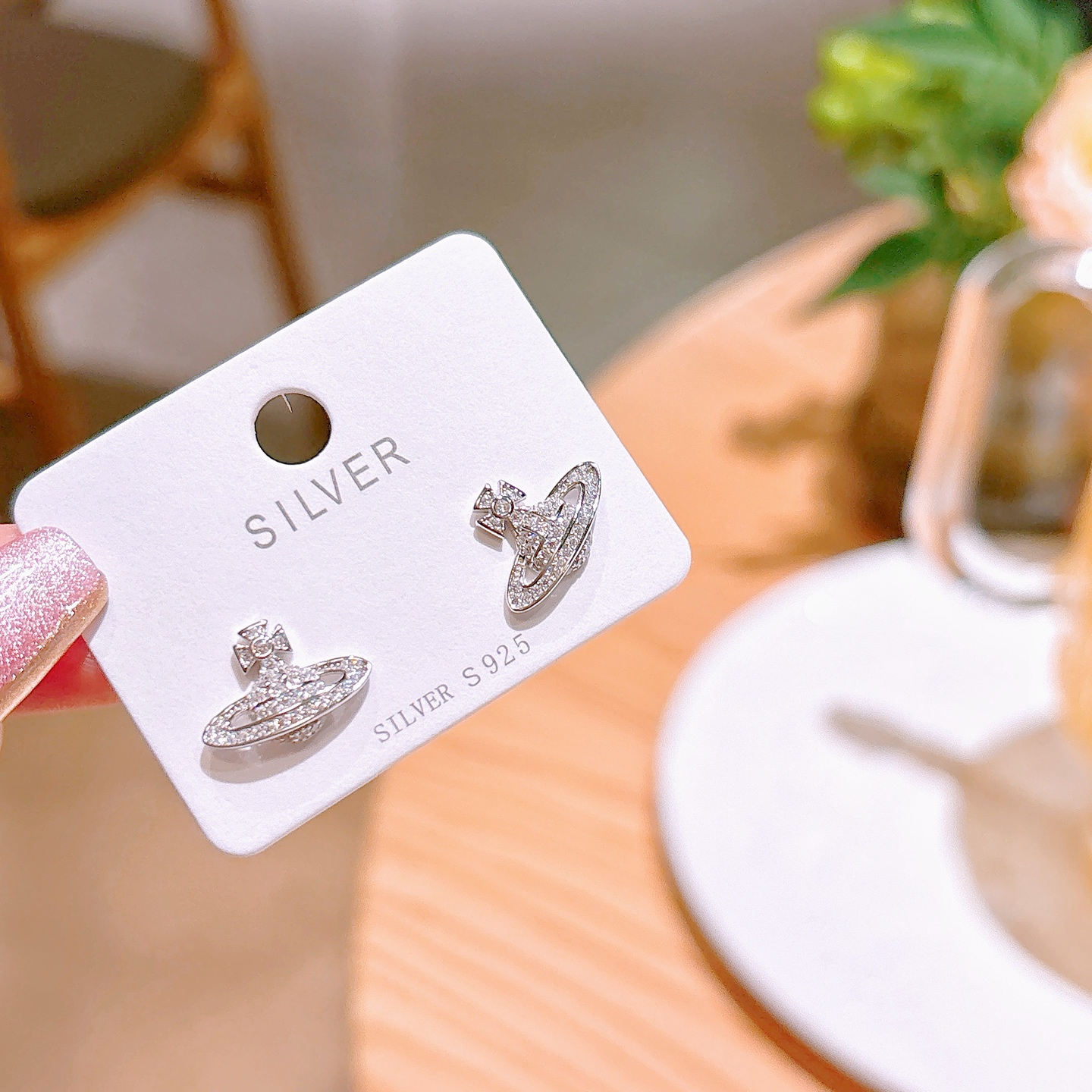 Solid Silver Earrings Delicate Birthday Silver