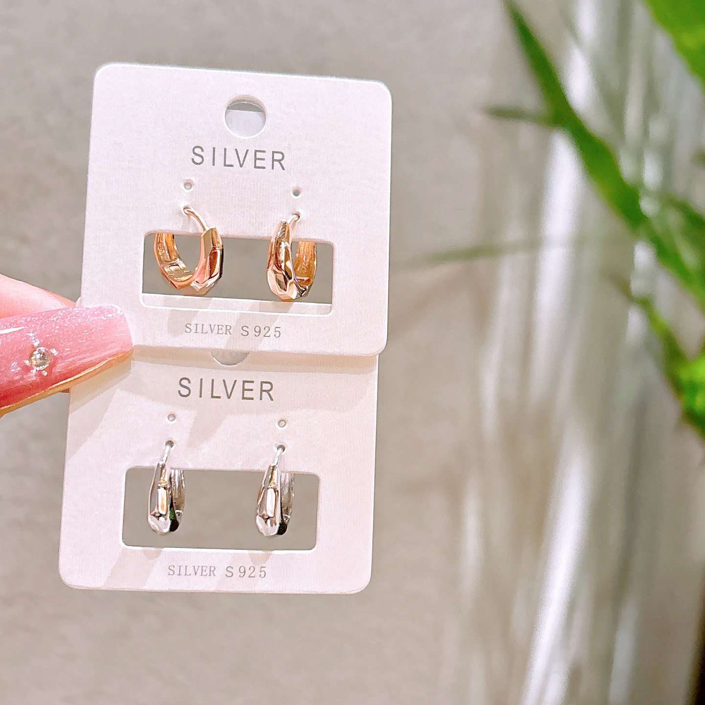 Low Allergy Silver Ear Cuffs Fashion Confession Silver