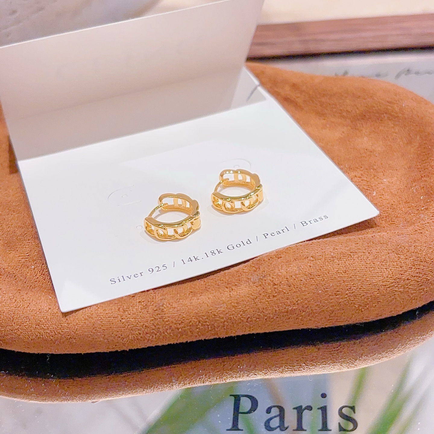 Hypoallergenic Silver Ear Cuffs Soft Travel Gold