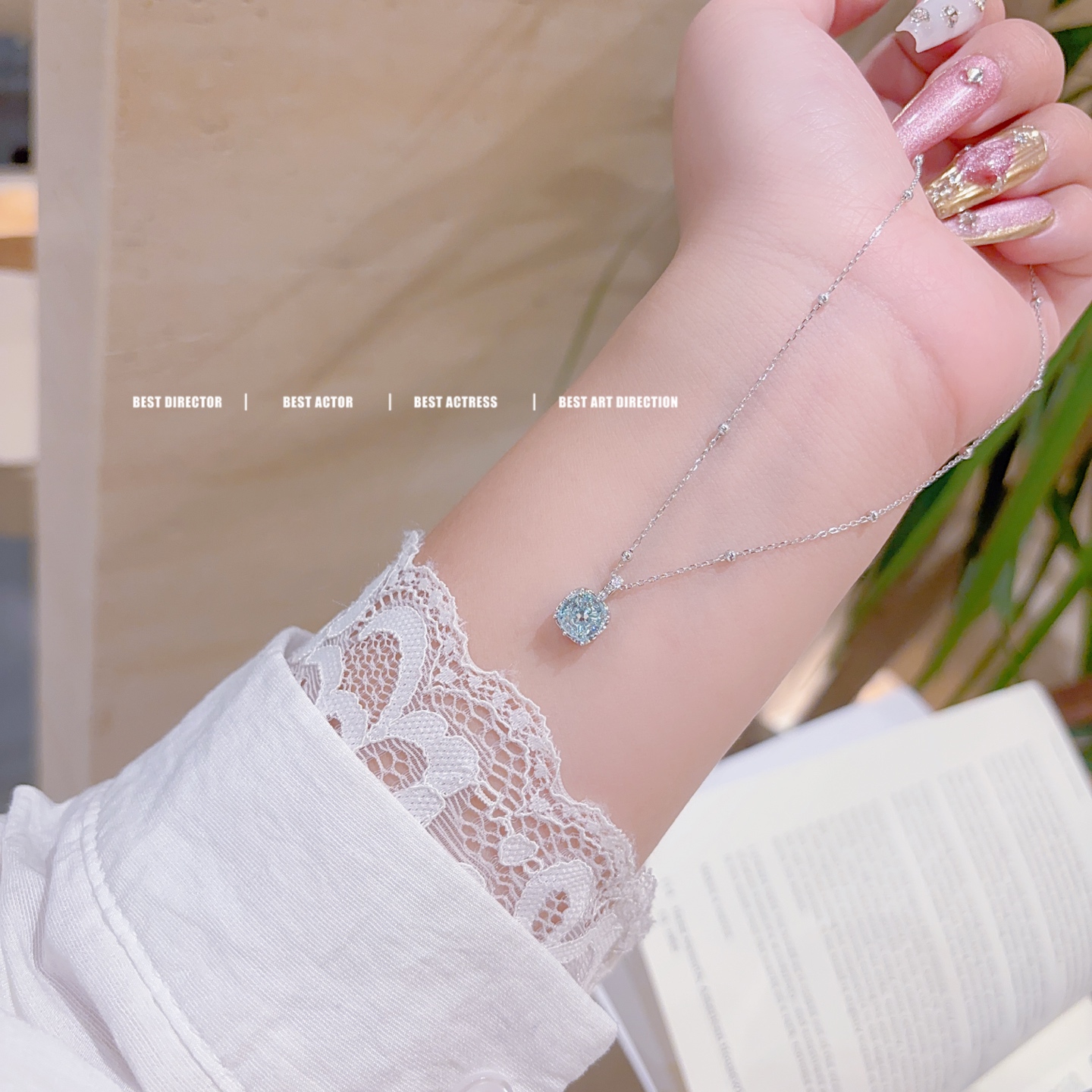 Low Allergy Silver Necklace Vintage Anniversary Gold